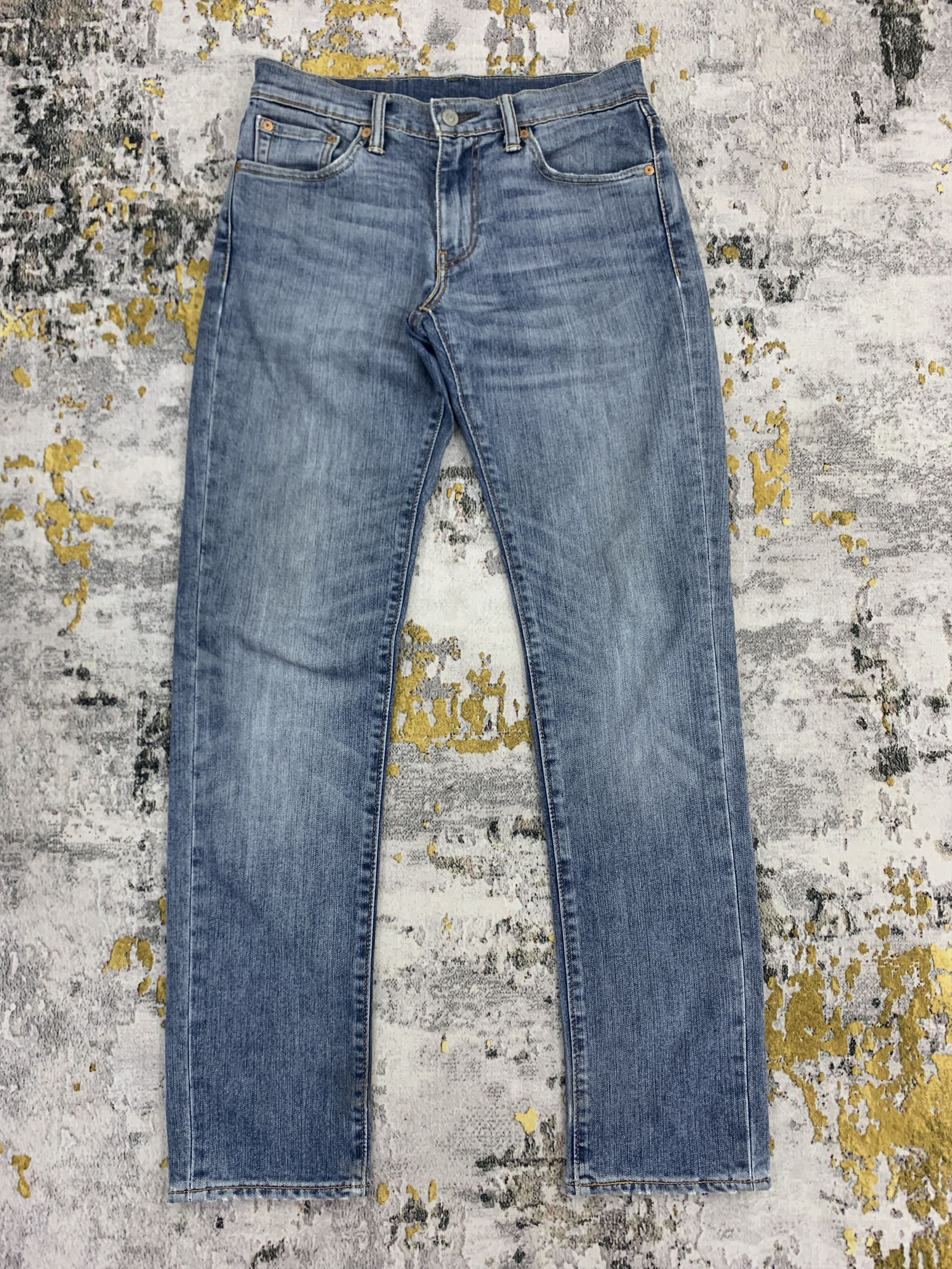 Levi's Distressed Blue Denim Levi's 511 Jeans Size US 29 - 1 Thumbnail