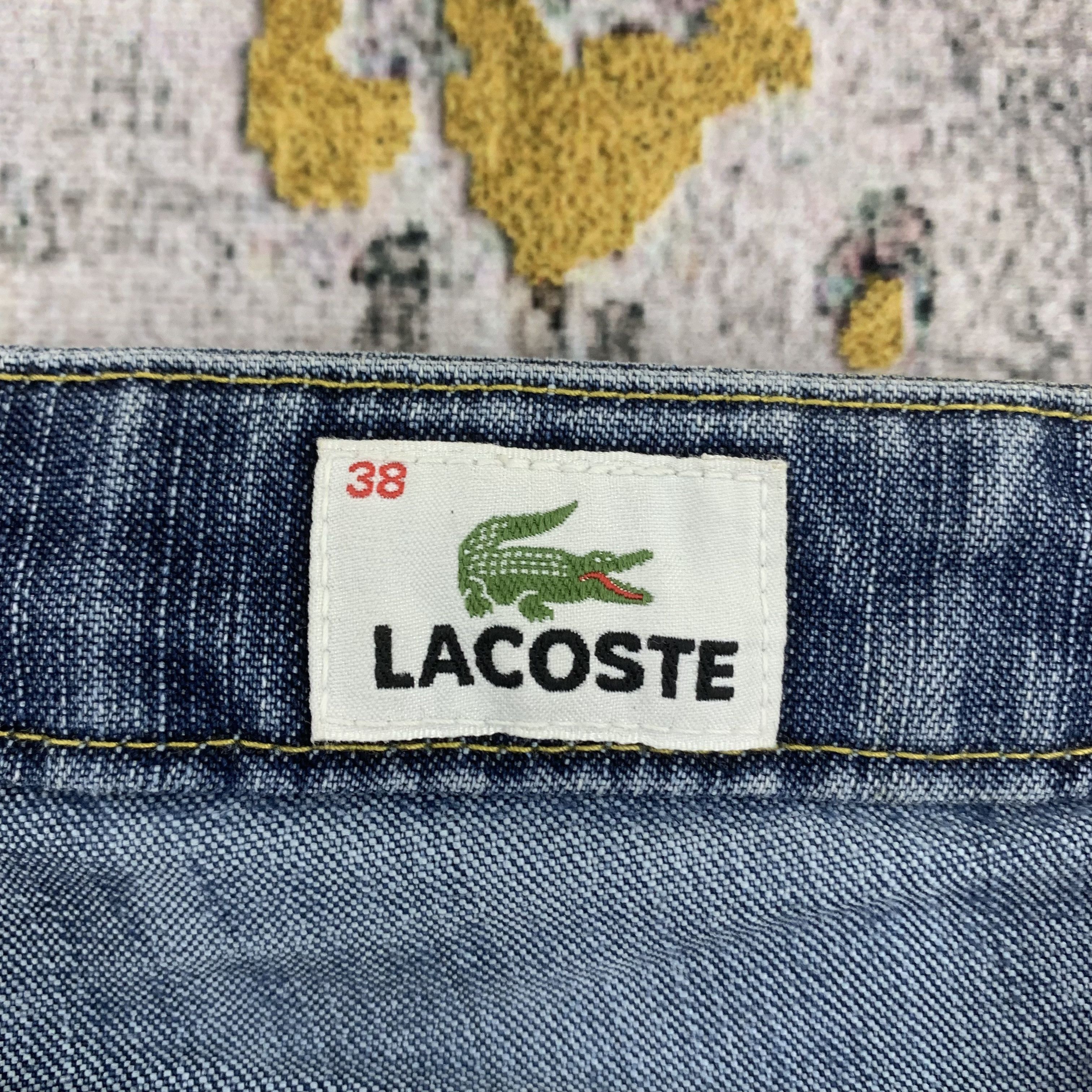 Lacoste Flared Jeans Lacoste Blue Denim Bootcut Style for Women Size 26" / US 2 / IT 38 - 4 Thumbnail