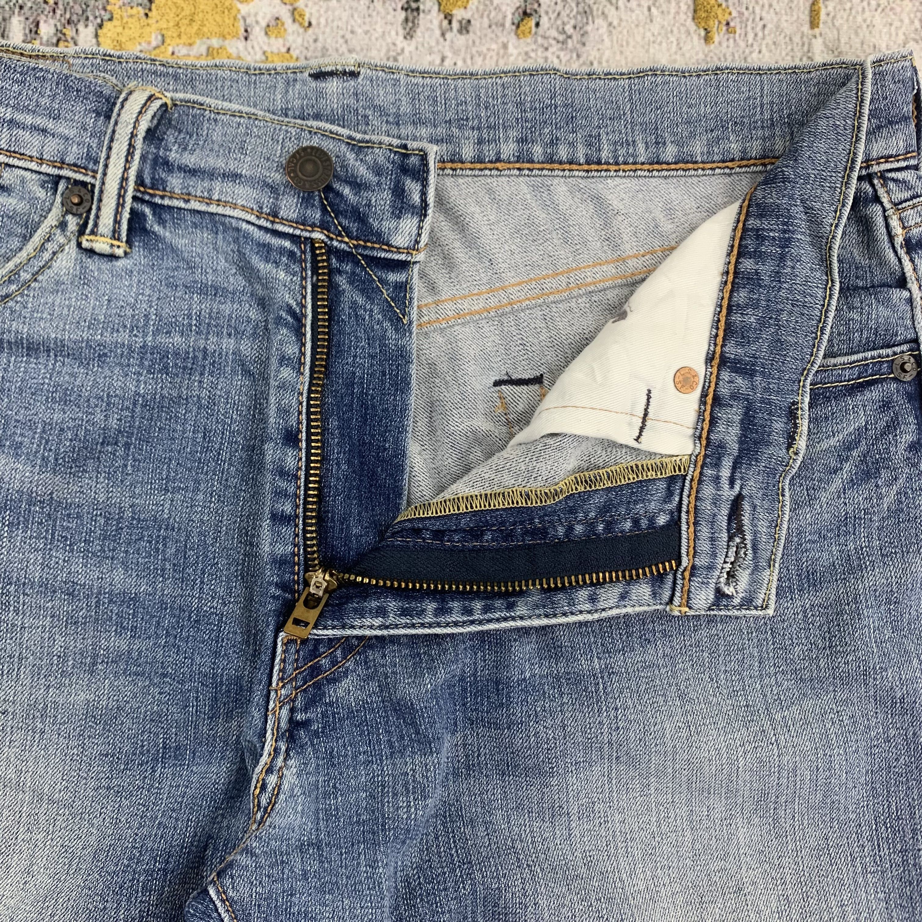 Levi's Faded Levi's Jeans 505 Blue Jeans Denim Size US 32 / EU 48 - 3 Thumbnail