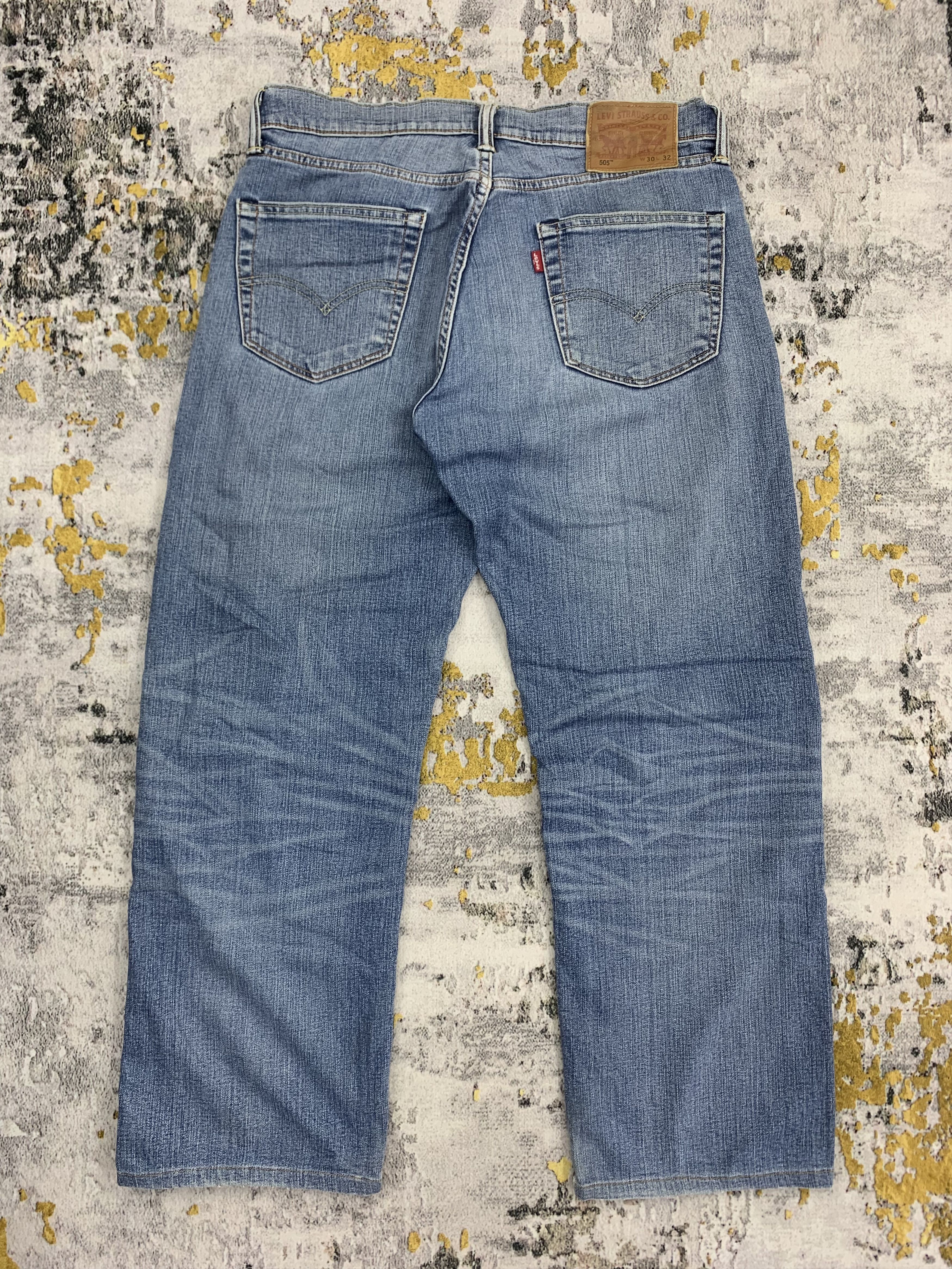 Levi's Faded Levi's Jeans 505 Blue Jeans Denim Size US 32 / EU 48 - 4 Thumbnail