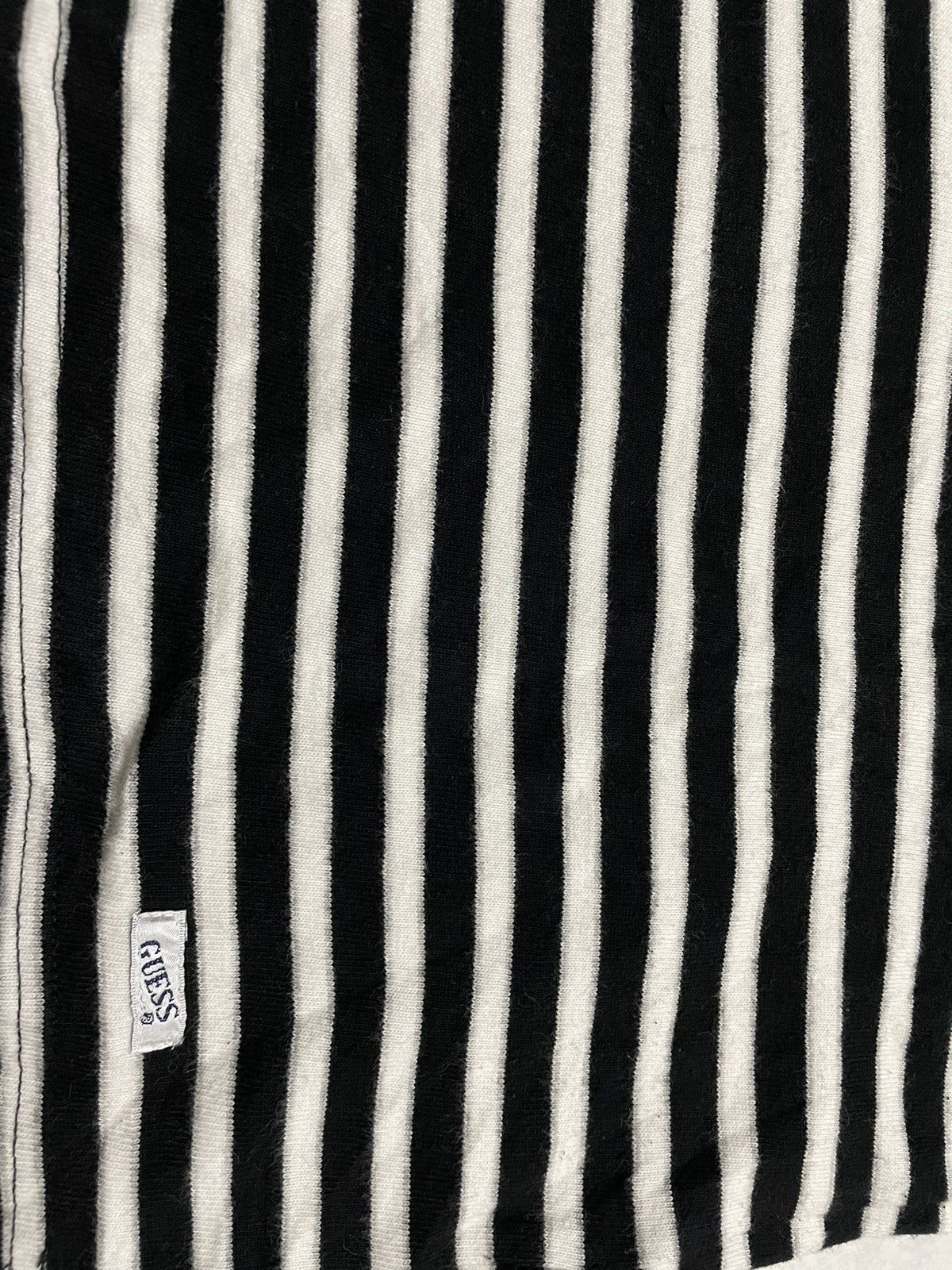 Guess Vintage Guess Jeans Striped Tshirt Small Size US M / EU 48-50 / 2 - 5 Thumbnail