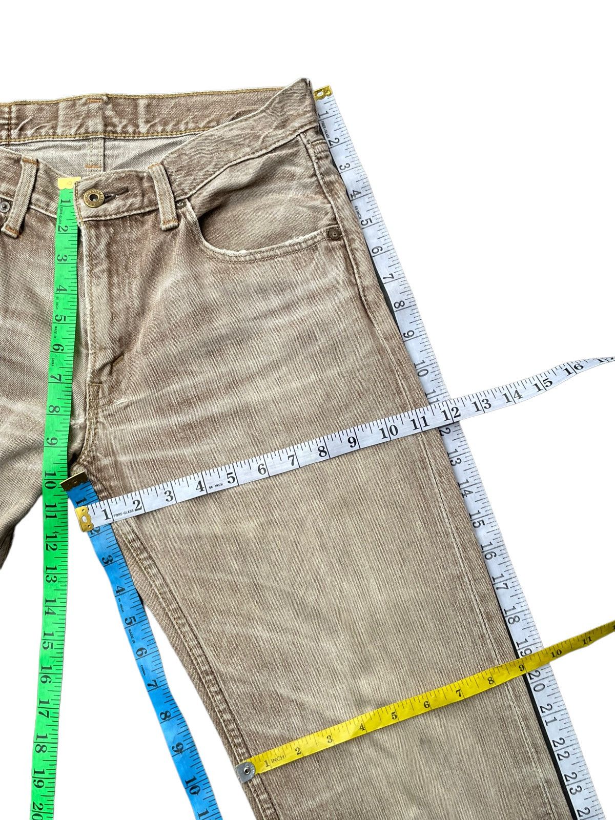 Levi's Vintage 2008 Levis 502 Faded Distresed Size US 31 - 19 Thumbnail