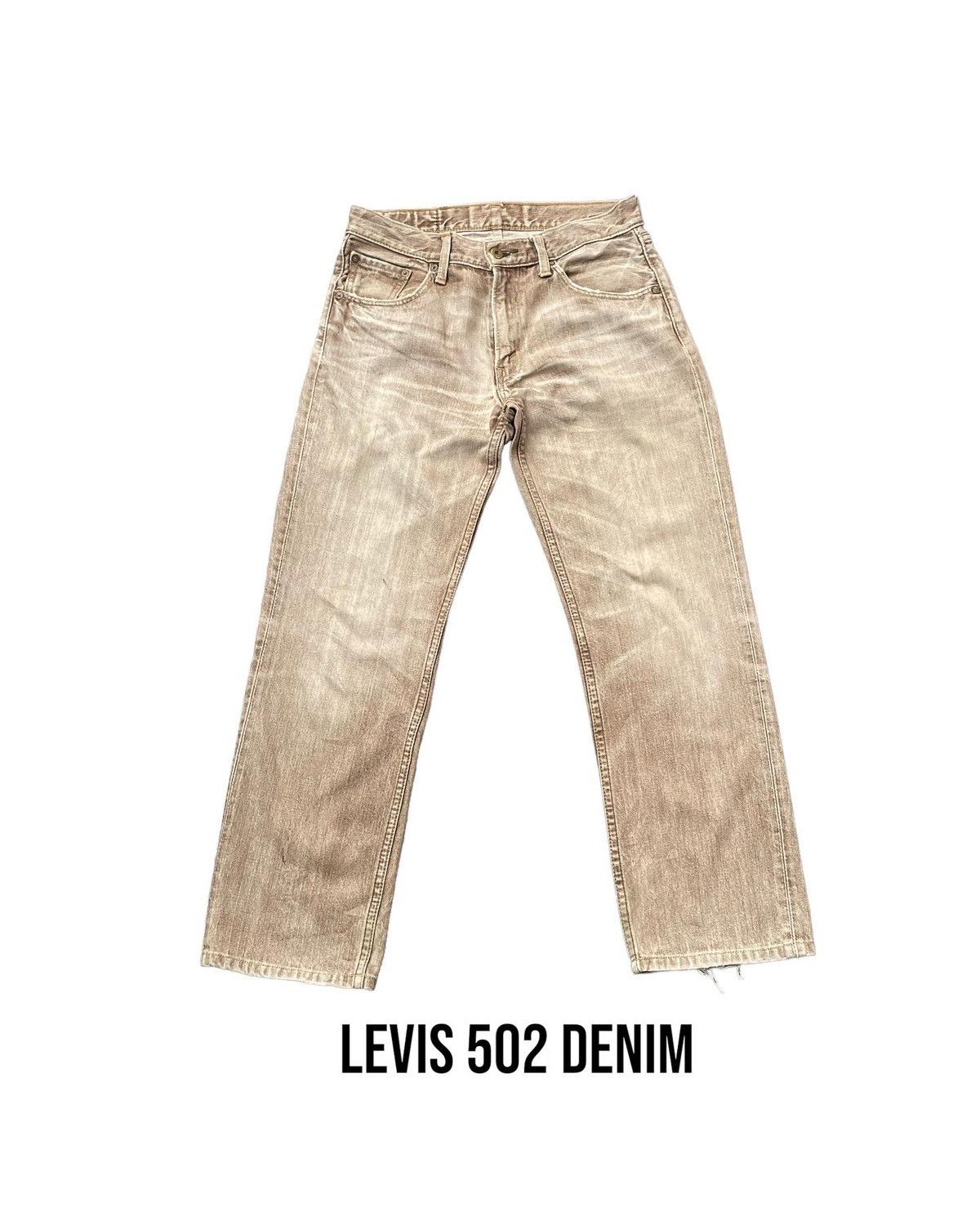 Vintage 2008 Levis 502 Faded Distresed