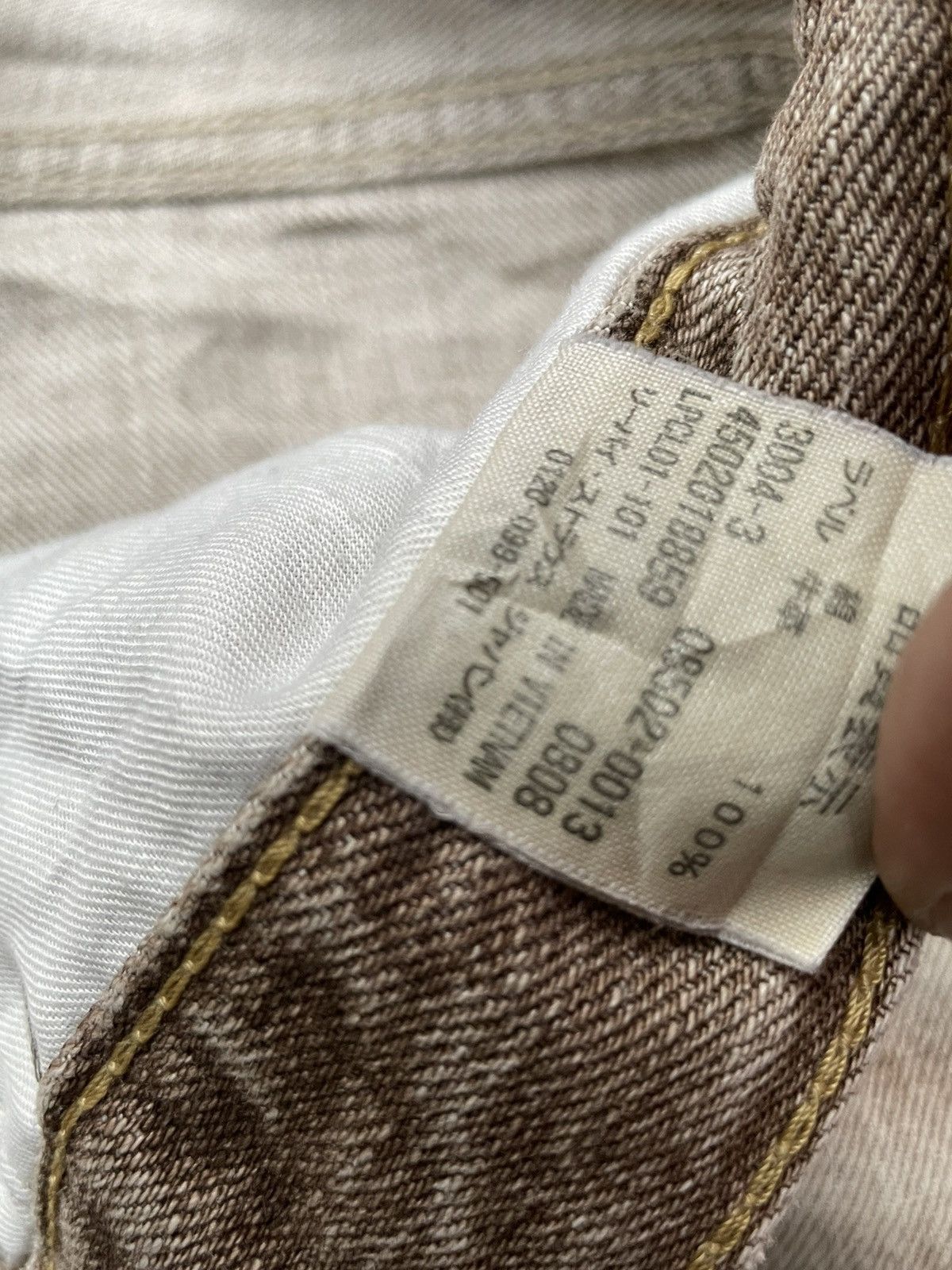 Levi's Vintage 2008 Levis 502 Faded Distresed Size US 31 - 11 Thumbnail