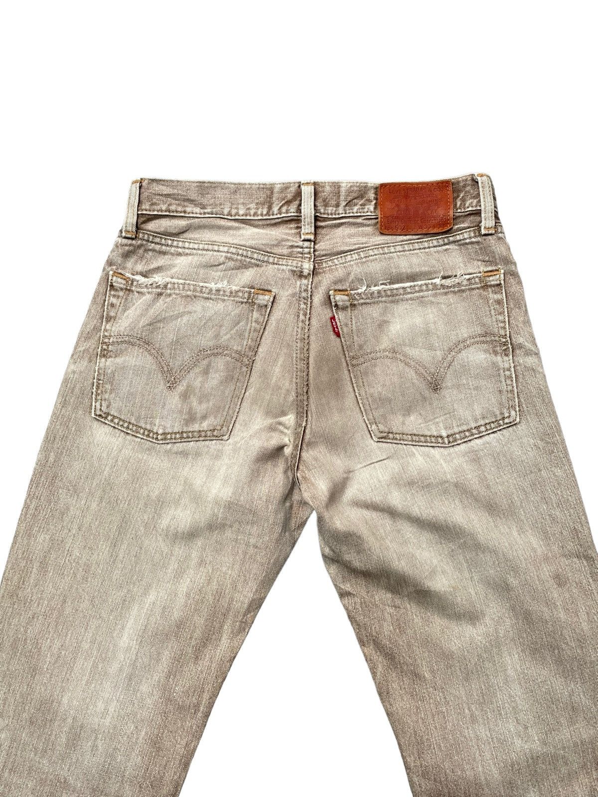 Levi's Vintage 2008 Levis 502 Faded Distresed Size US 31 - 6 Thumbnail