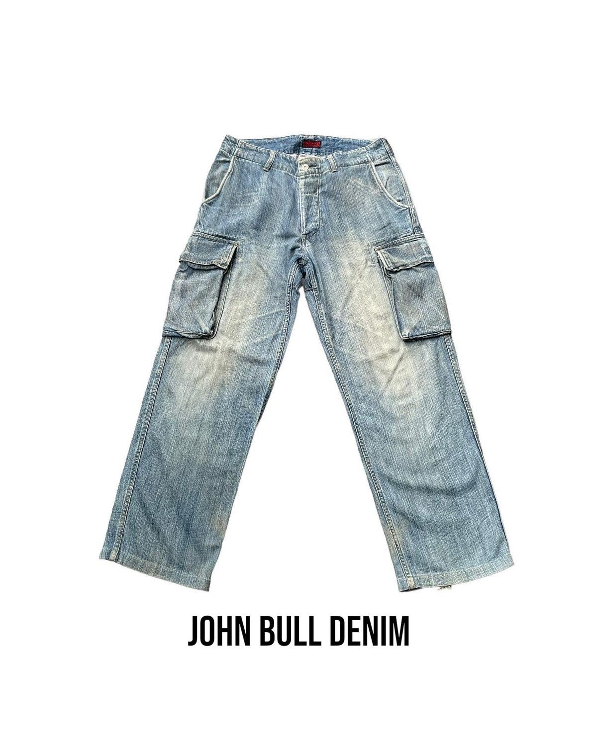 image of Distressed Denim x John Bull Side Pocket Denim in Blue, Men's (Size 33)