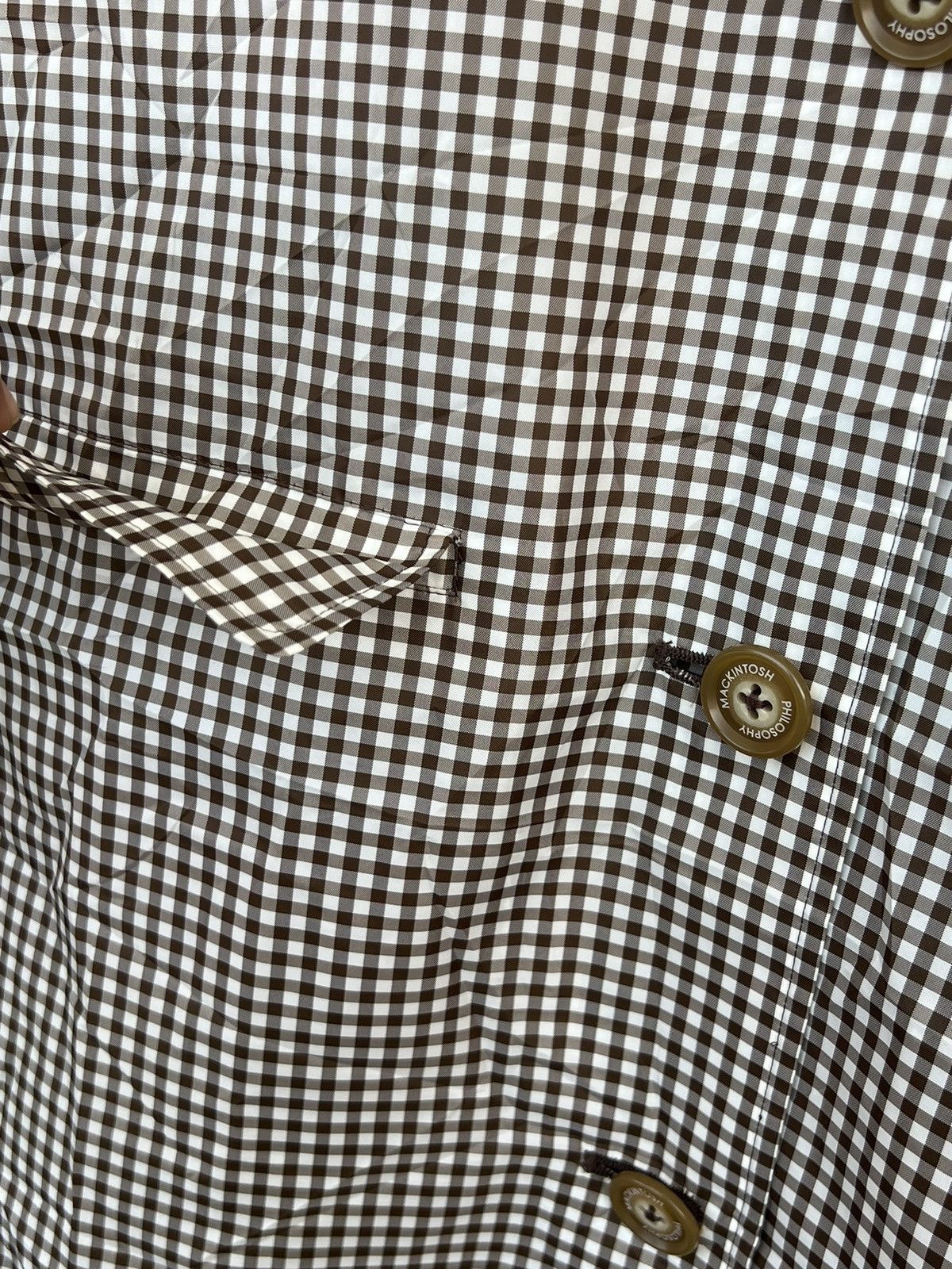 Mackintosh Mackintosh philosophy squared button up light jacket Size US S / EU 44-46 / 1 - 6 Thumbnail