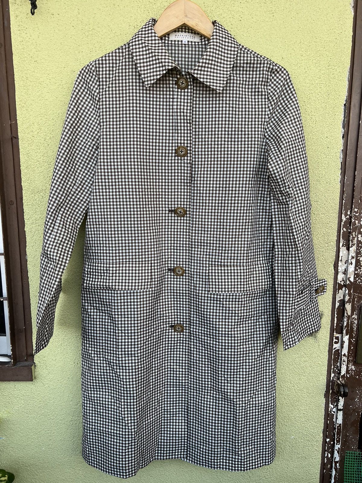 Mackintosh Mackintosh philosophy squared button up light jacket Size US S / EU 44-46 / 1 - 1 Thumbnail