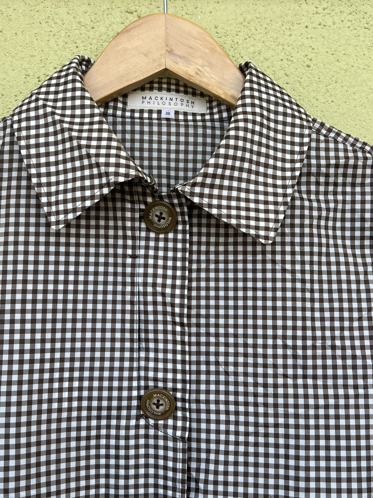 Mackintosh Mackintosh philosophy squared button up light jacket Size US S / EU 44-46 / 1 - 5 Thumbnail