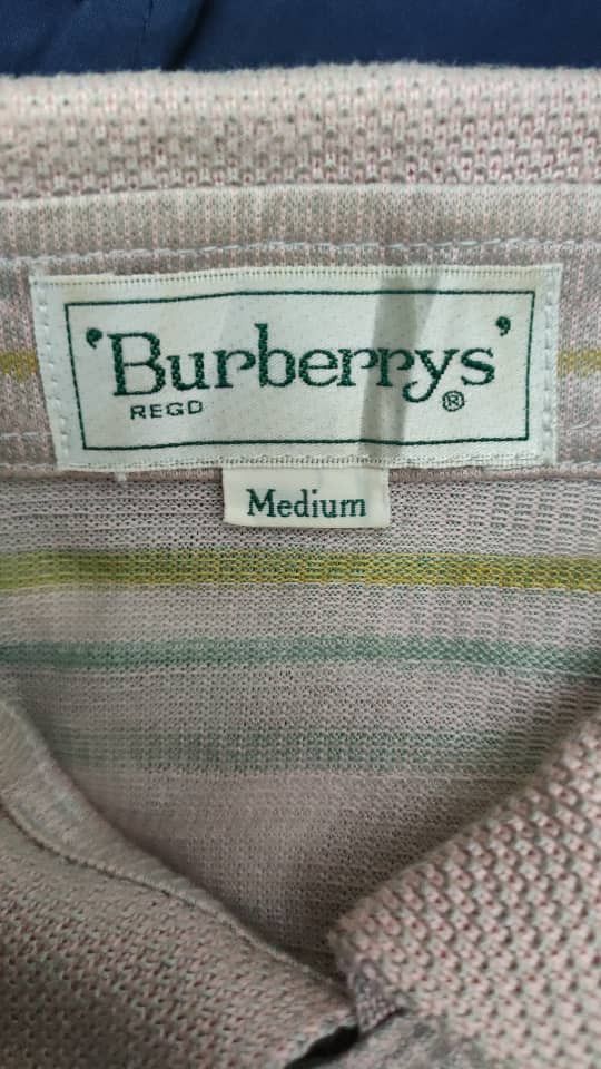 Burberry Vintage Burberry Polo T Size US S / EU 44-46 / 1 - 4 Thumbnail
