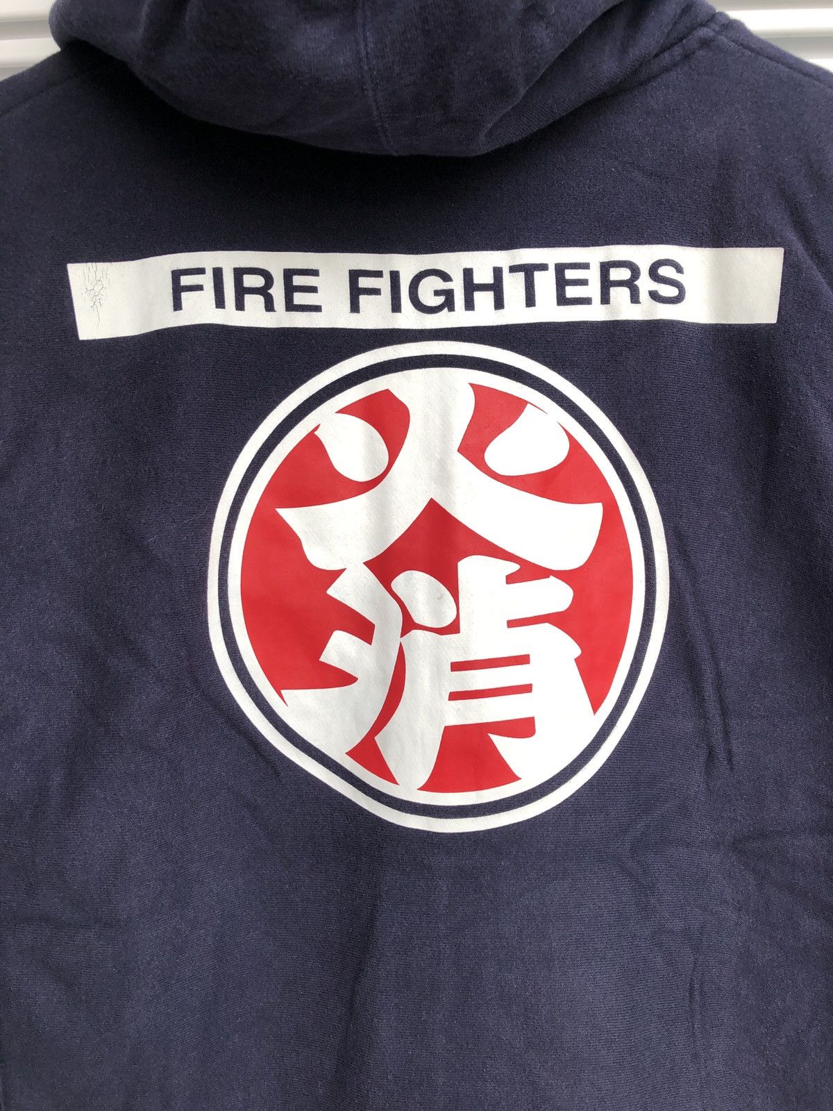 Japanese Brand × Vintage Vintage Fire Fighter Dept Hoodies / Travis Flacko Scott Size US XL / EU 56 / 4 - 4 Thumbnail