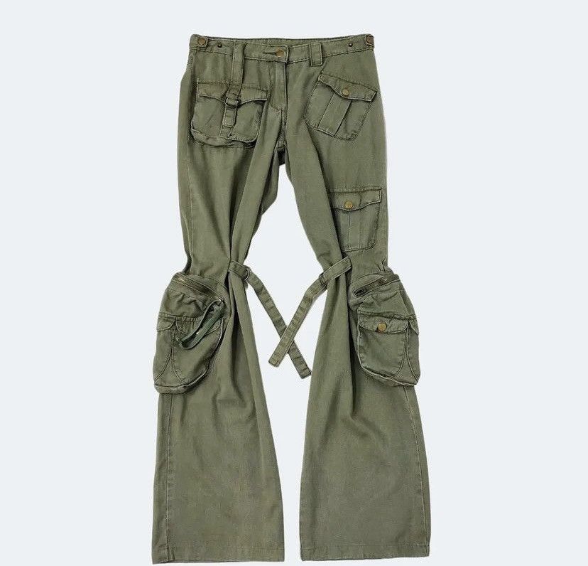 💥travis scott💥JAPANESE JEANS BONDAGE TACTICAL MULTI CARGO