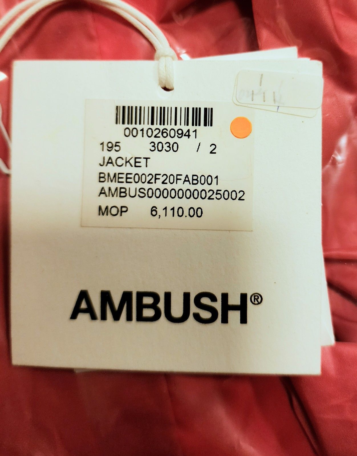 Ambush Pink Oversized Poncho Coat