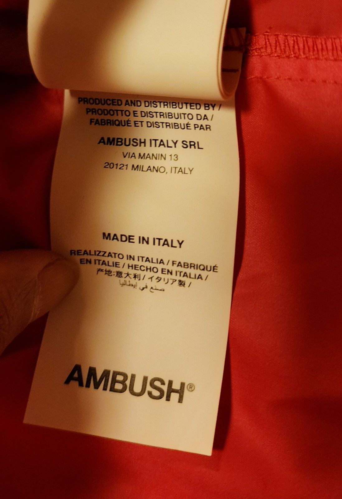 Ambush Pink Oversized Poncho Coat