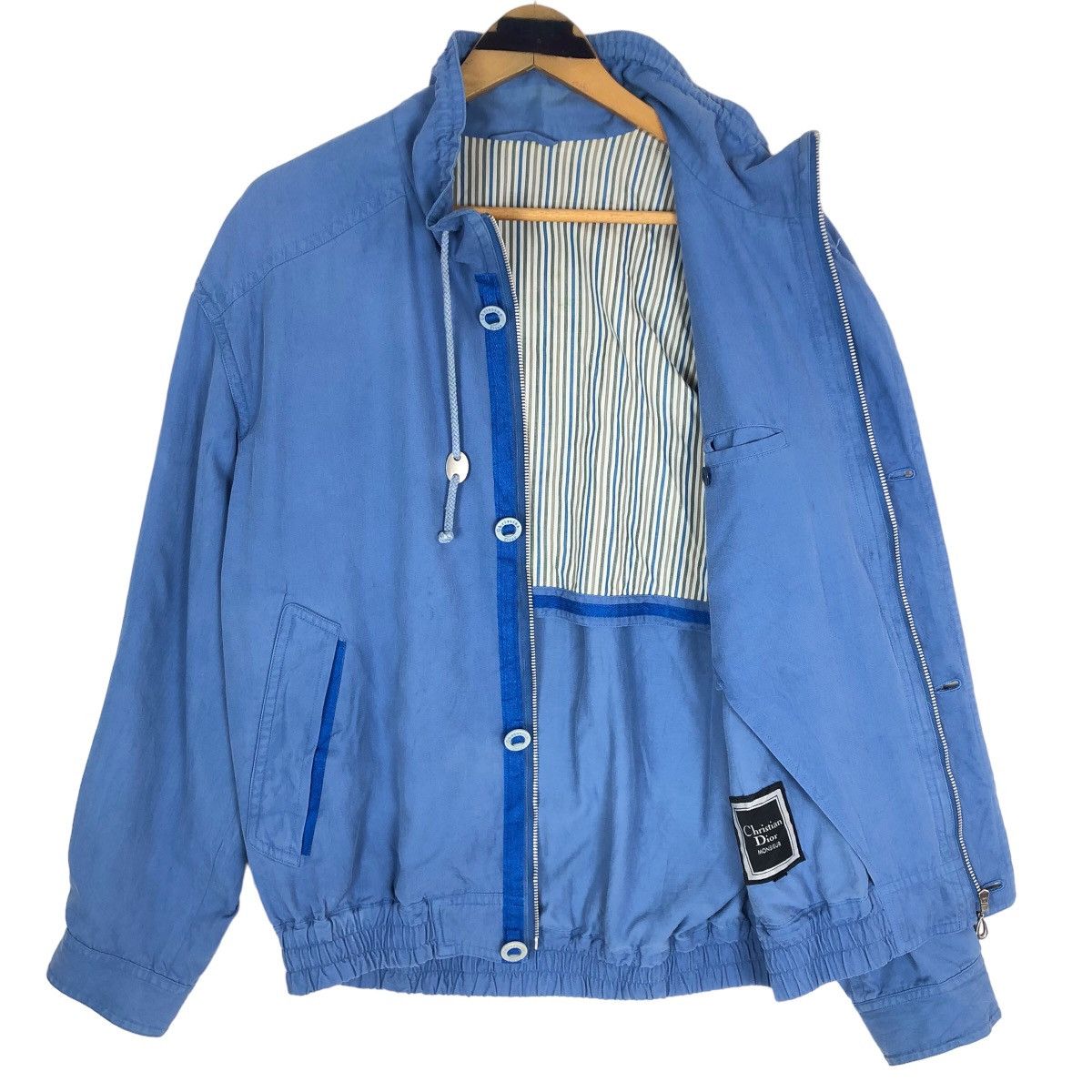 Christian Dior Monsieur Vintage 90s Christian Dior Monsieur CD Light Jacket Size US L / EU 52-54 / 3 - 9 Thumbnail