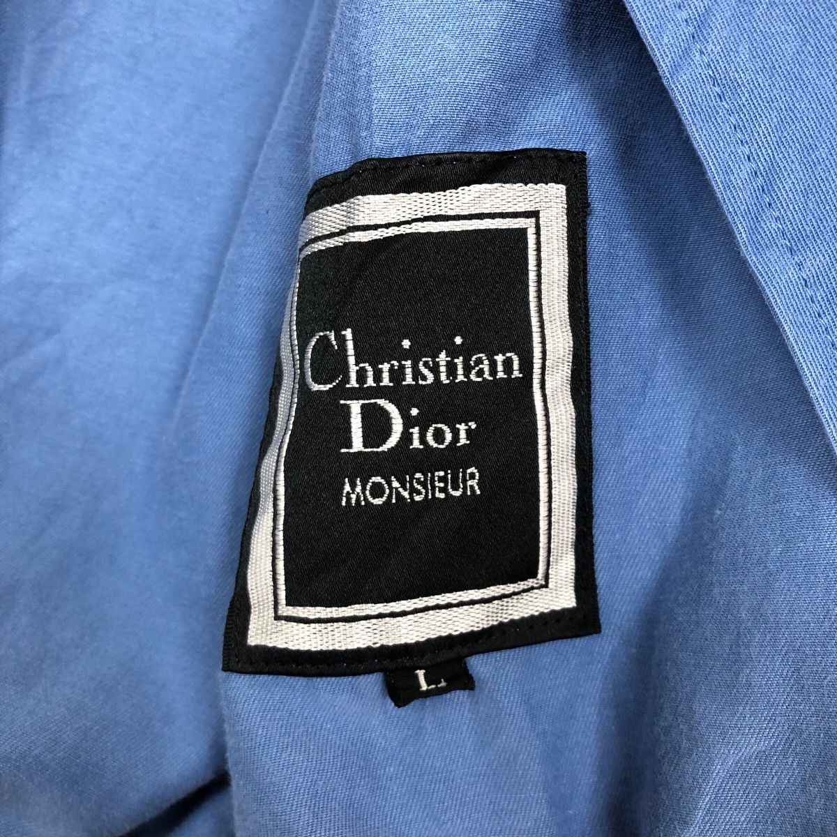 Christian Dior Monsieur Vintage 90s Christian Dior Monsieur CD Light Jacket Size US L / EU 52-54 / 3 - 11 Thumbnail