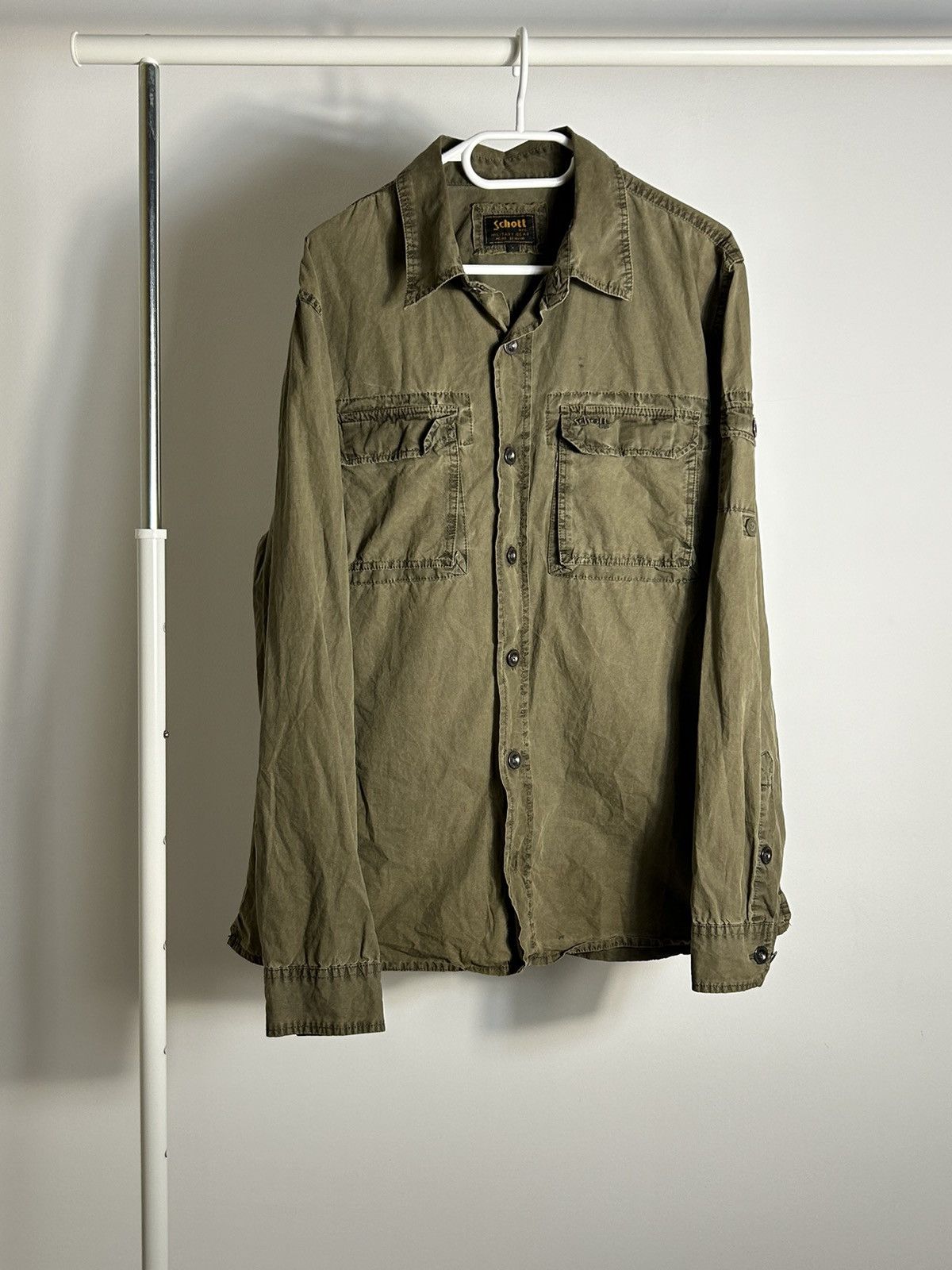 Schott Schott military Size US L / EU 52-54 / 3 - 1 Thumbnail