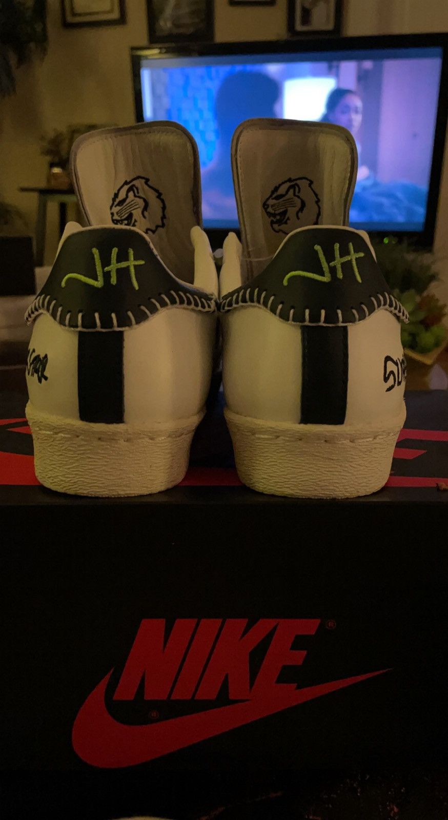 These are the adidas superstar Jonah hill