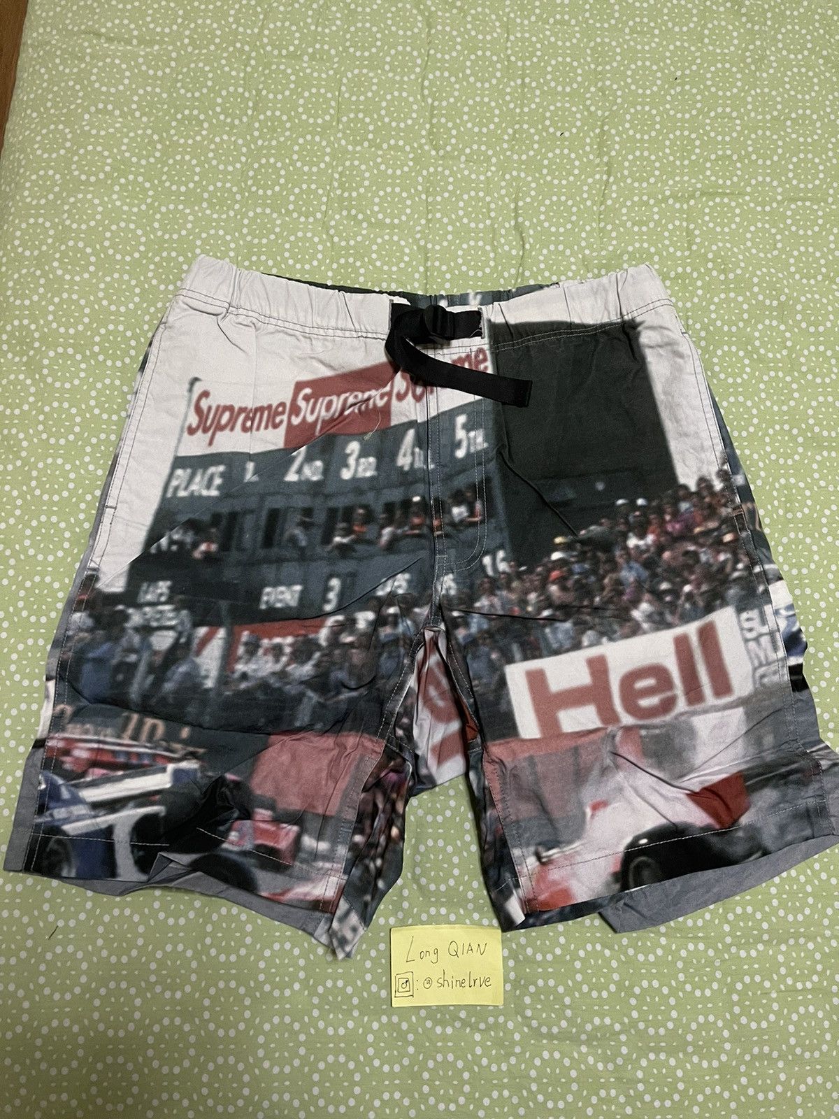 Supreme Grand Prix Belted Short | Grailed