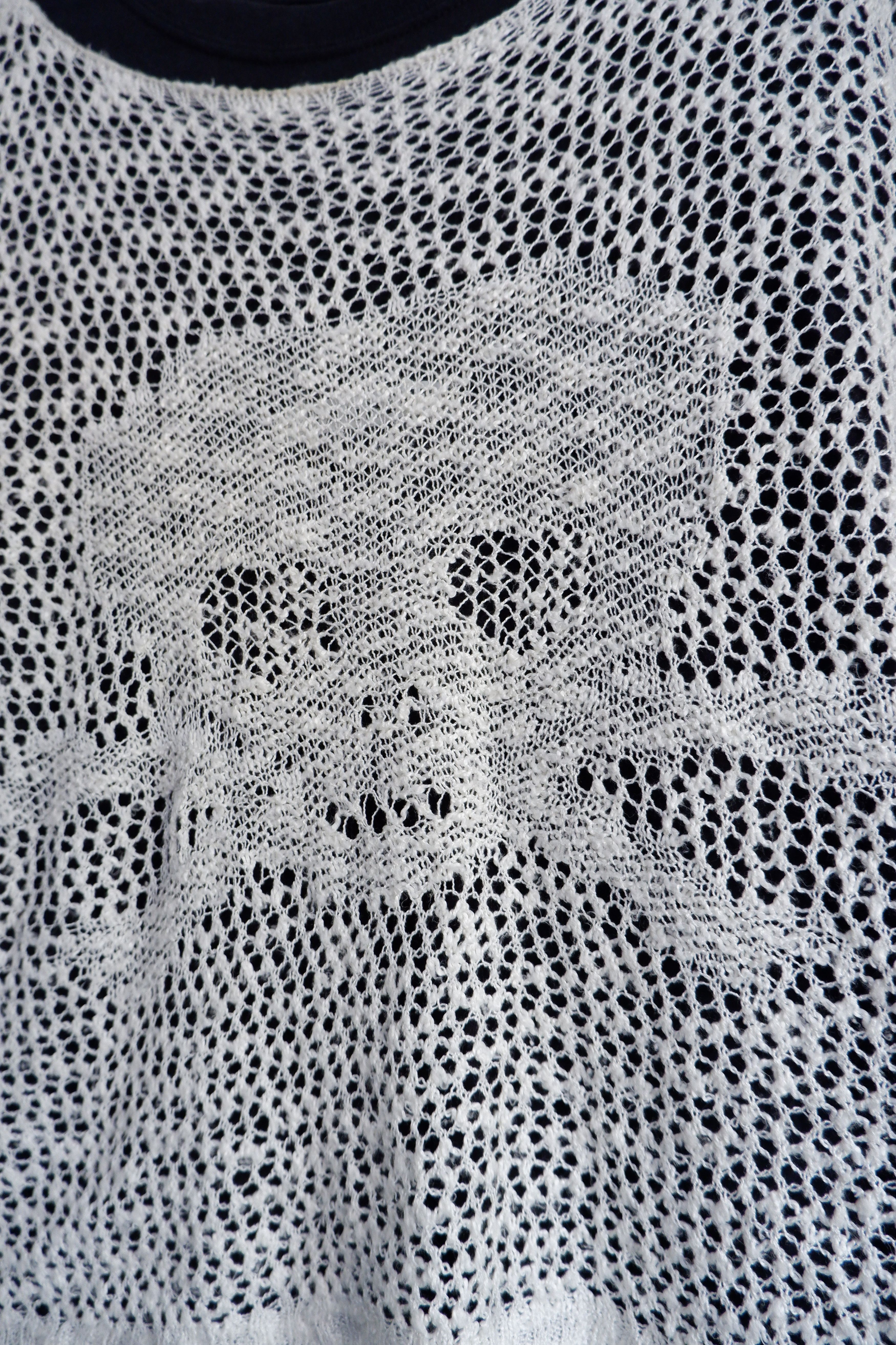 Beauty Beast Vintage Japan Seditionaries Skull Mesh Sweaters Size US M / EU 48-50 / 2 - 3 Thumbnail