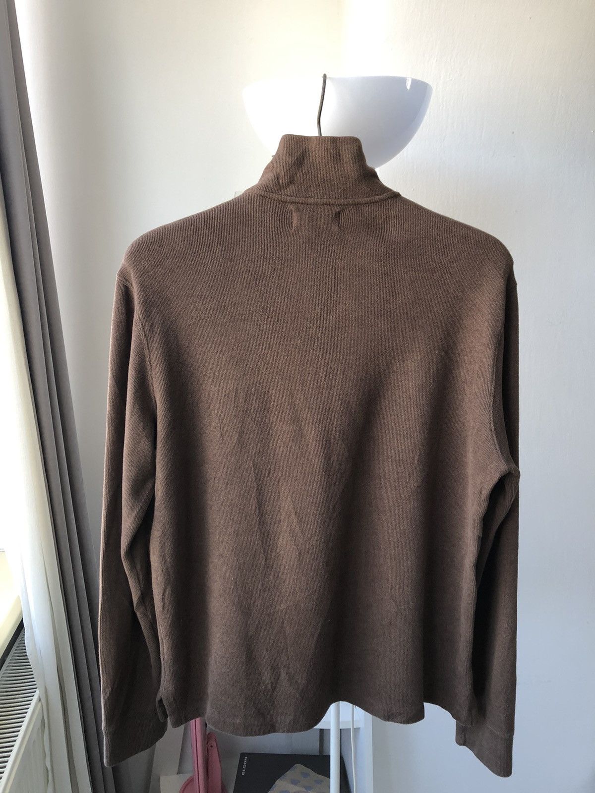 Ralph Lauren Vintage Brown Ralph Lauren 1/4 Zip - M Size US M / EU 48-50 / 2 - 2 Thumbnail