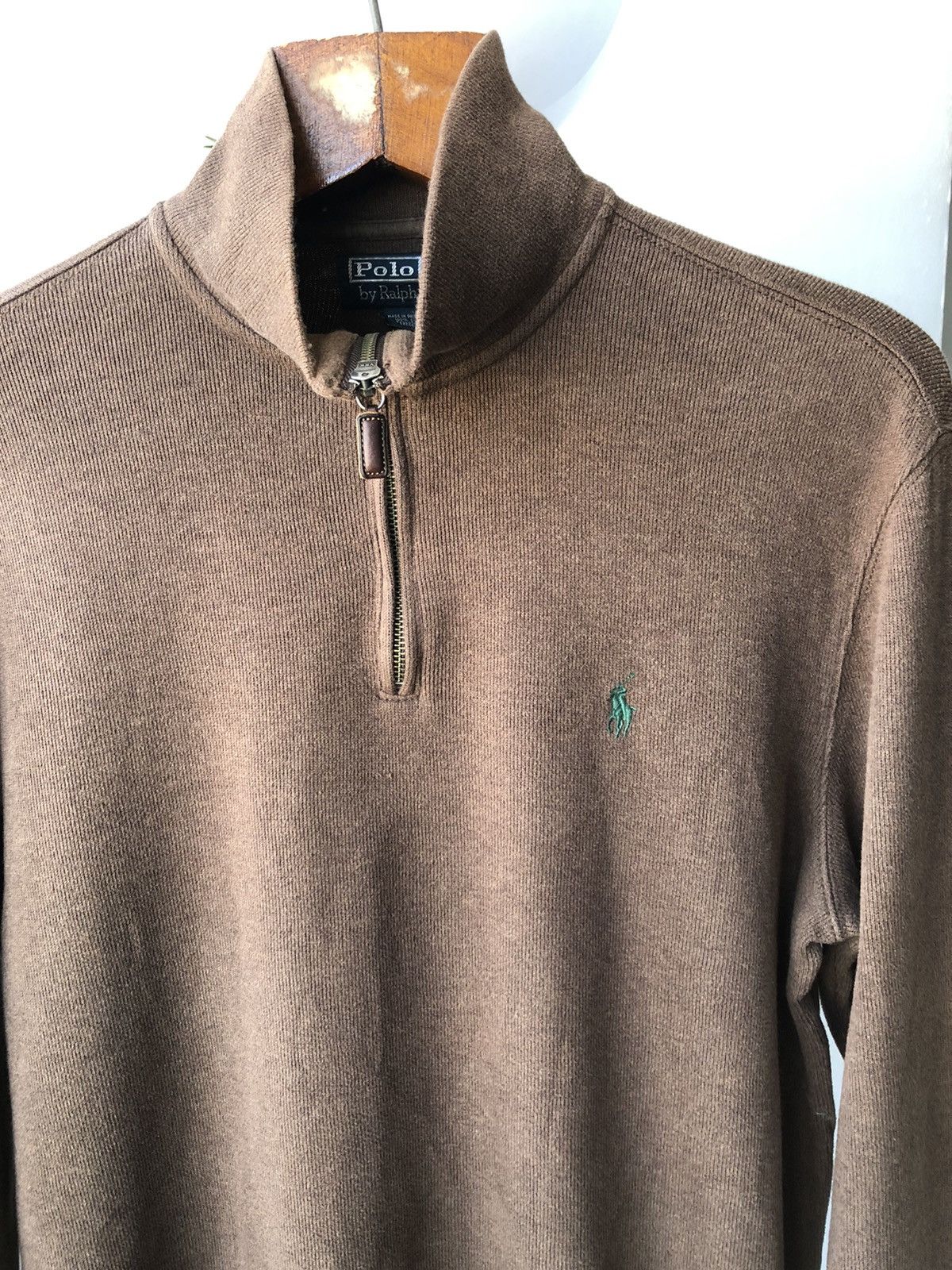 Ralph Lauren Vintage Brown Ralph Lauren 1/4 Zip - M Size US M / EU 48-50 / 2 - 3 Thumbnail