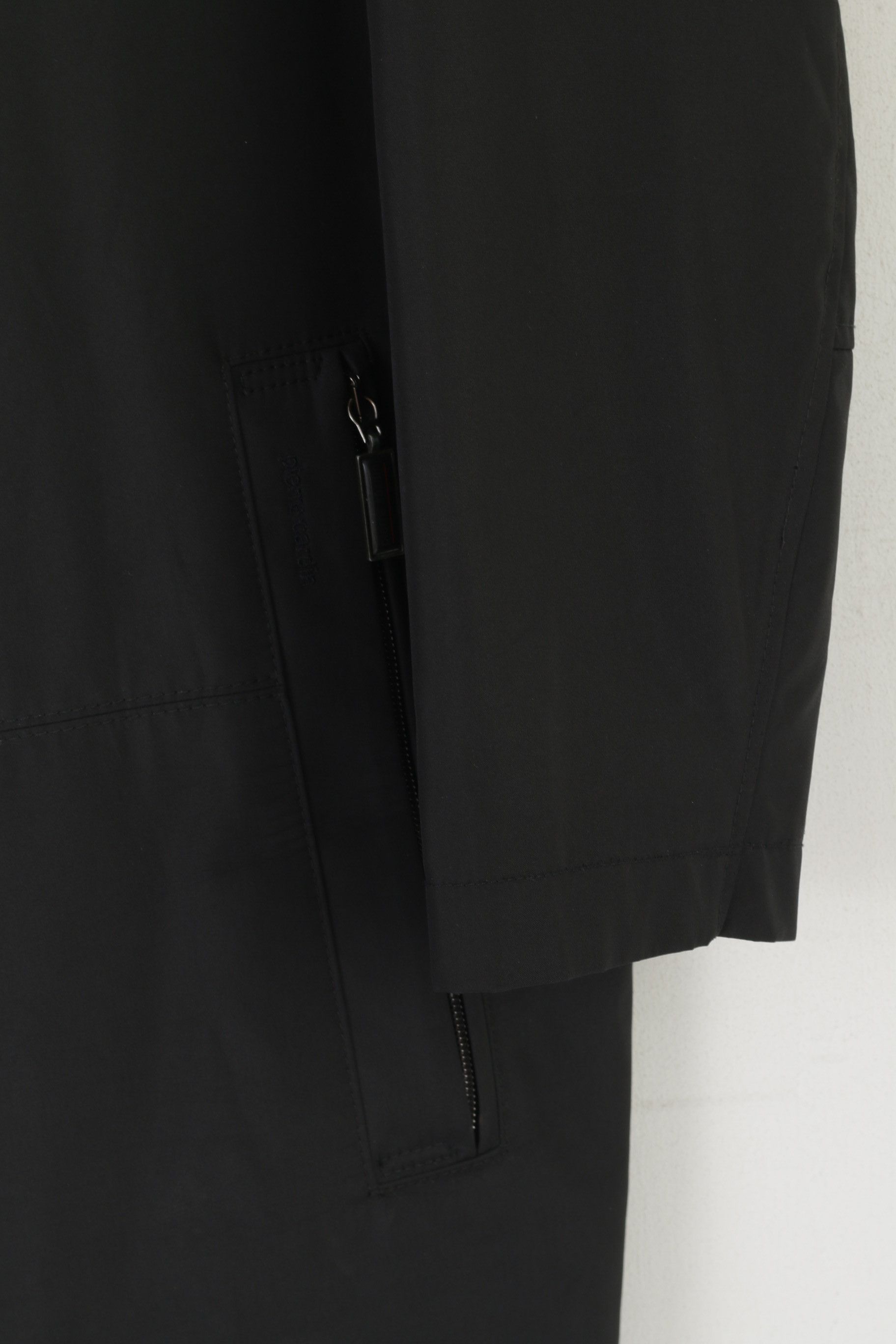 Pierre Cardin Pierre Cardin Men 56 XL Jacket Long Black Lightweight 5679 Size US XL / EU 56 / 4 - 4 Thumbnail