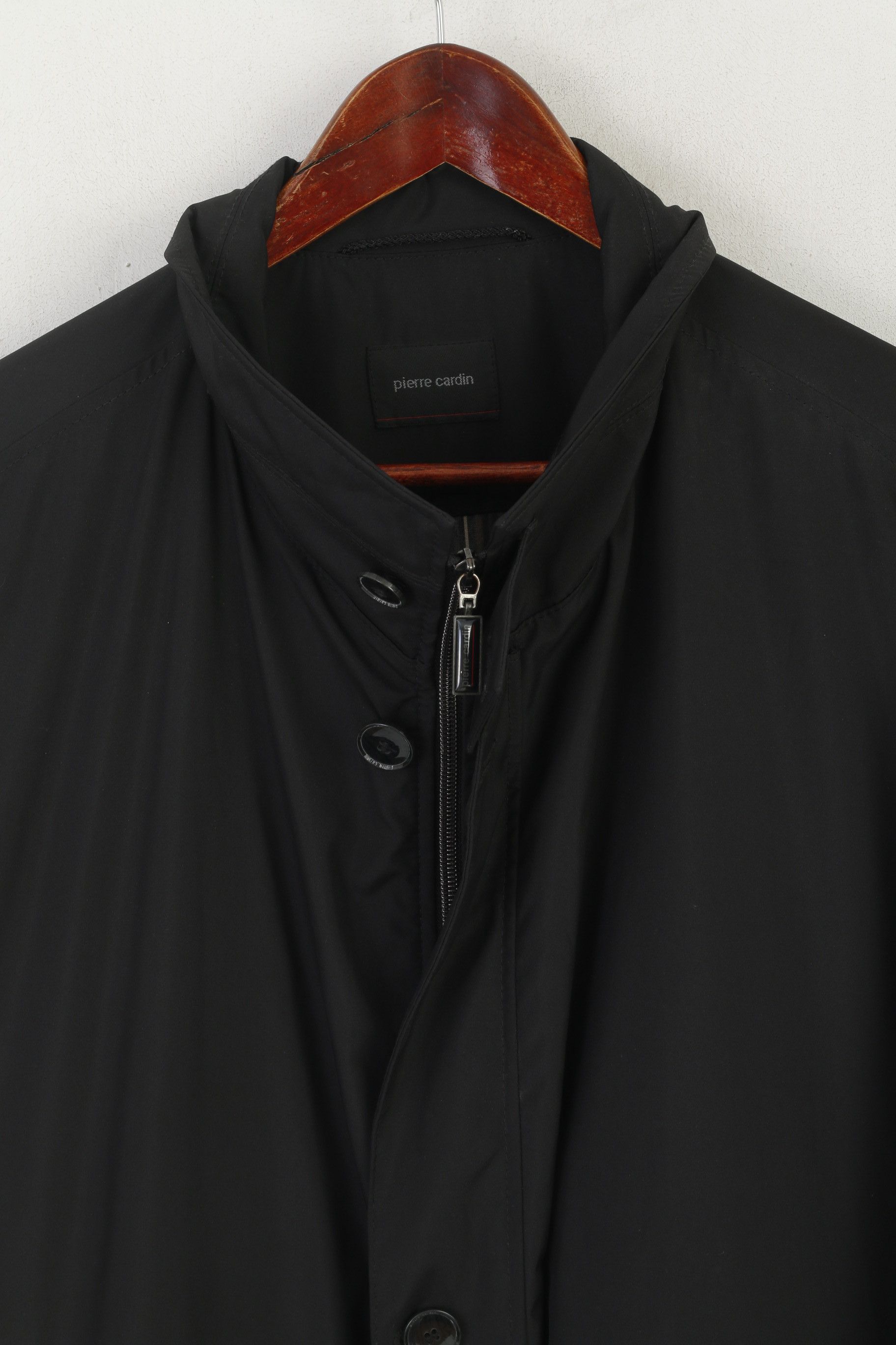 Pierre Cardin Pierre Cardin Men 56 XL Jacket Long Black Lightweight 5679 Size US XL / EU 56 / 4 - 3 Thumbnail