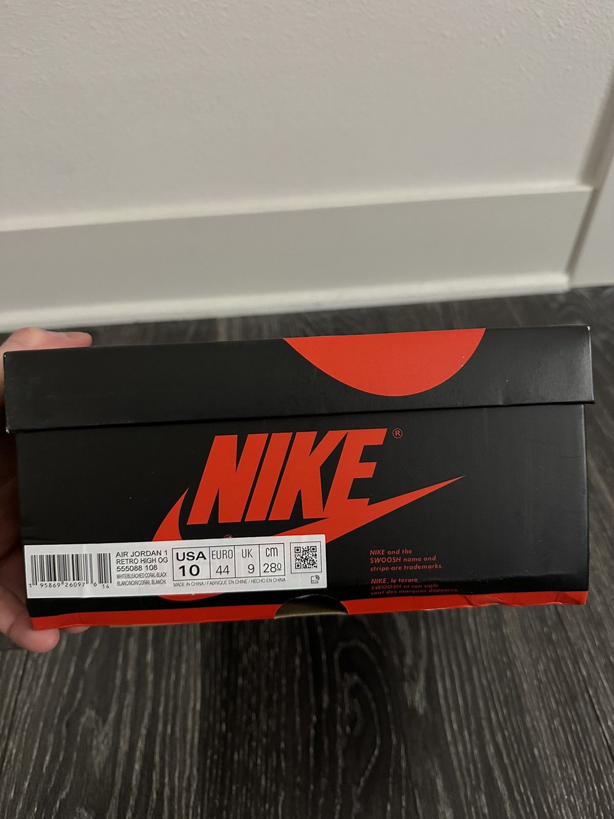 Jordan Brand Jordan 1 Retro High OG Bleached Coral Size US 10 / EU 43 - 6 Thumbnail