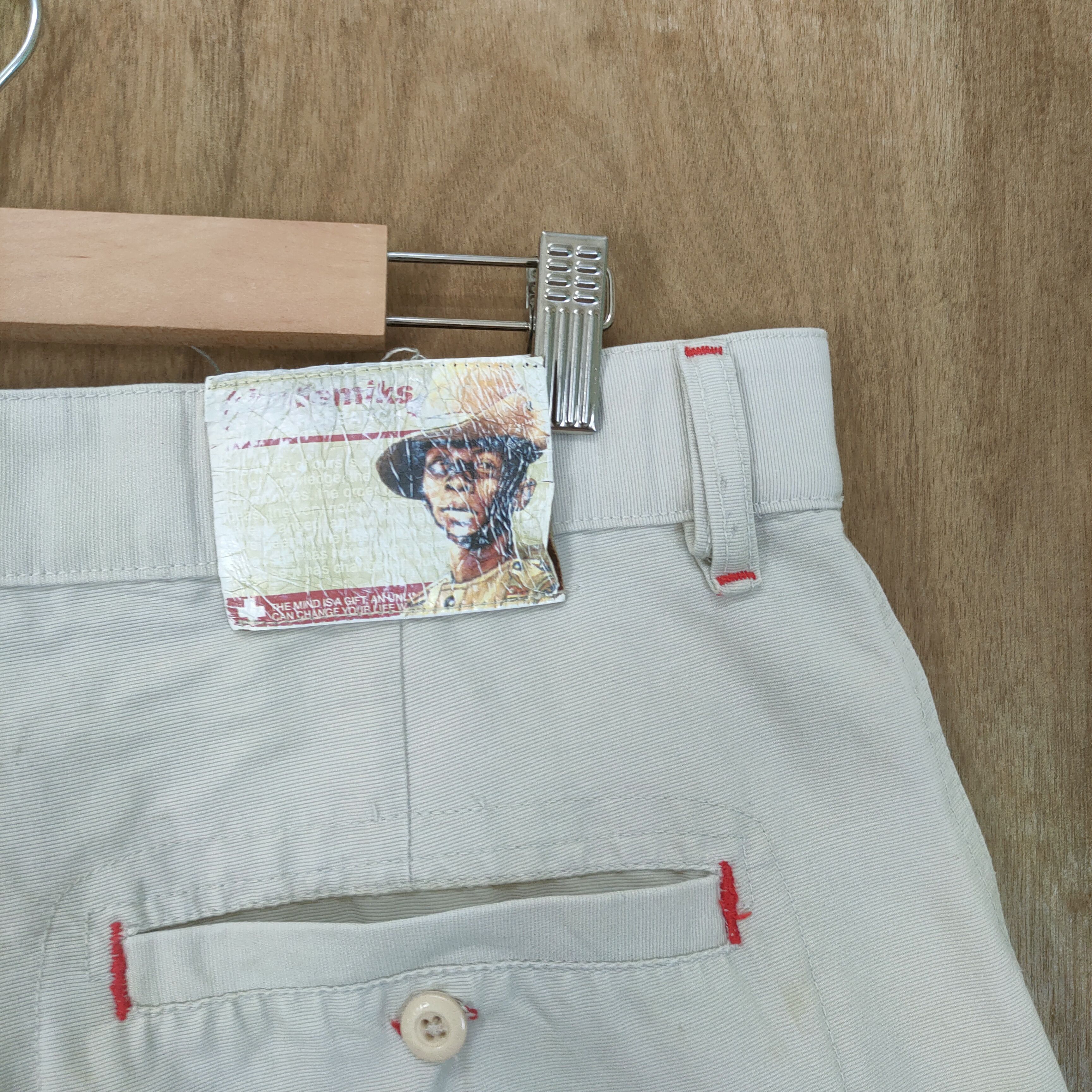 Akademiks #1 AKADEMIKS FADED WHITE YELLOW CARGO PANTS Size US 36 / EU 52 - 12 Thumbnail