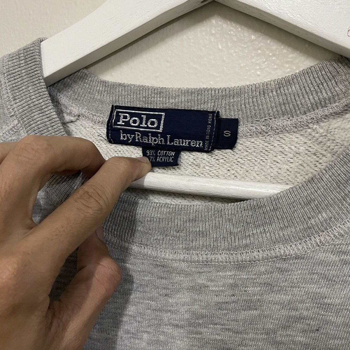 Polo Ralph Lauren × Vintage 💥90s Polo Bear Ralph Lauren Crewneck Sweatshirt Size US S / EU 44-46 / 1 - 5 Thumbnail
