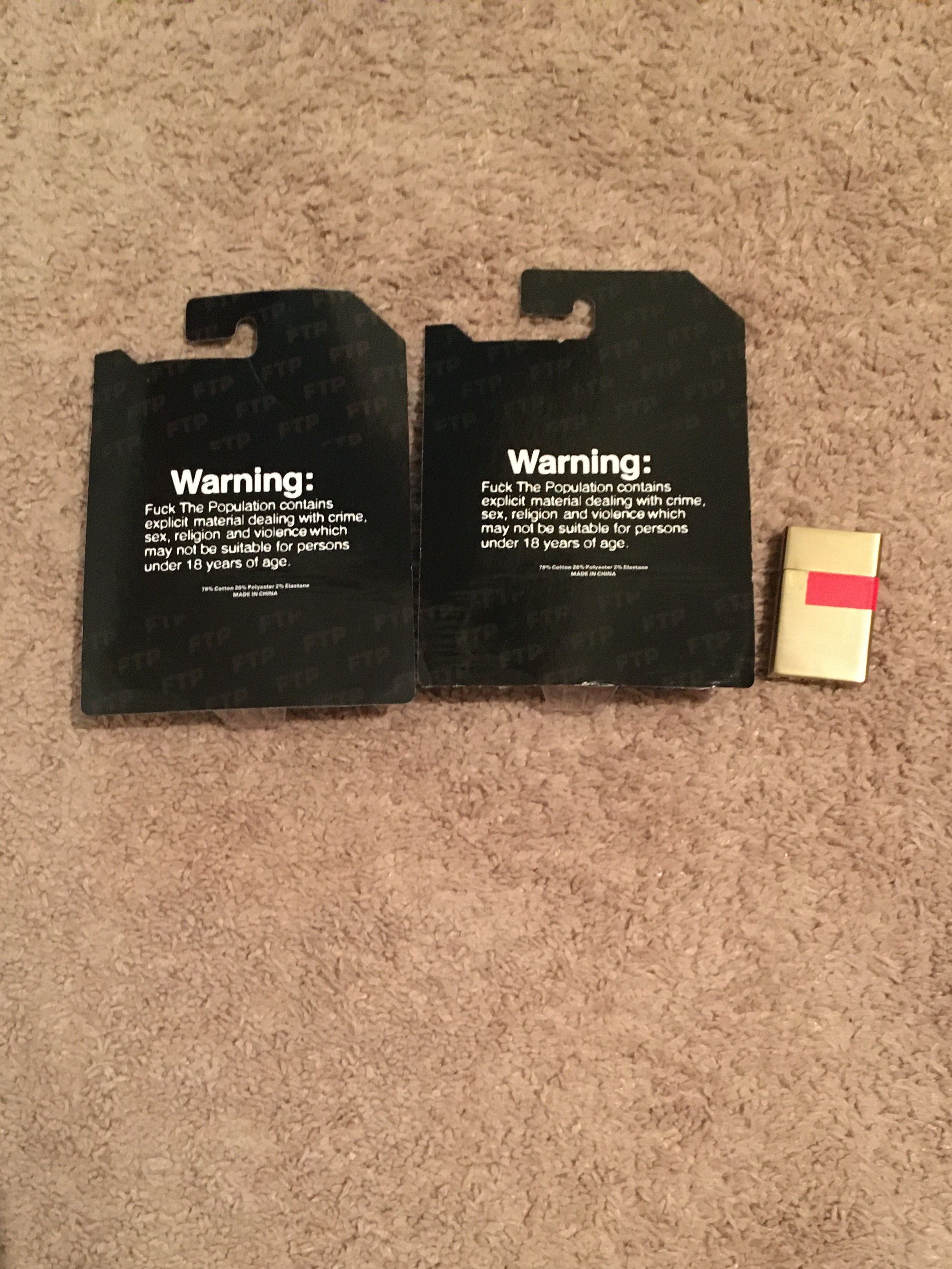 Fuck The Population FTP 500 Toy Car ( both Black and White) Size ONE SIZE - 2 Thumbnail