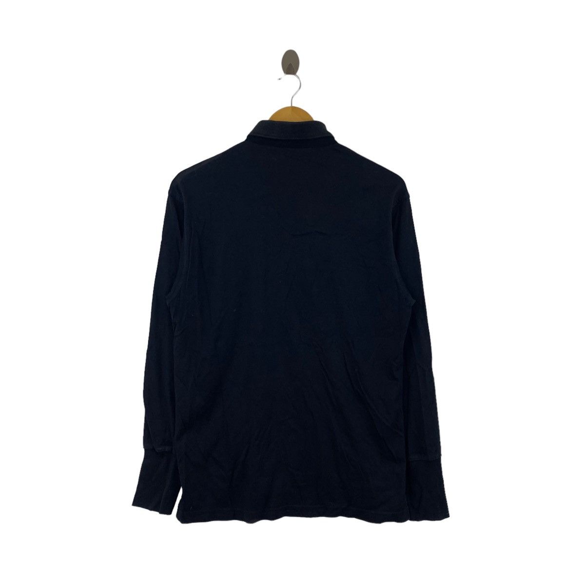 Givenchy GIVENCHY French Designer Golf Half Zipper Fleece Black Size US M / EU 48-50 / 2 - 4 Thumbnail