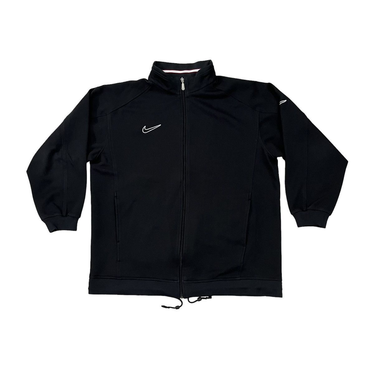 Nike × Vintage Vintage 90s Nike Track Top Windbreaker Jacket Size US XL / EU 56 / 4 - 1 Thumbnail