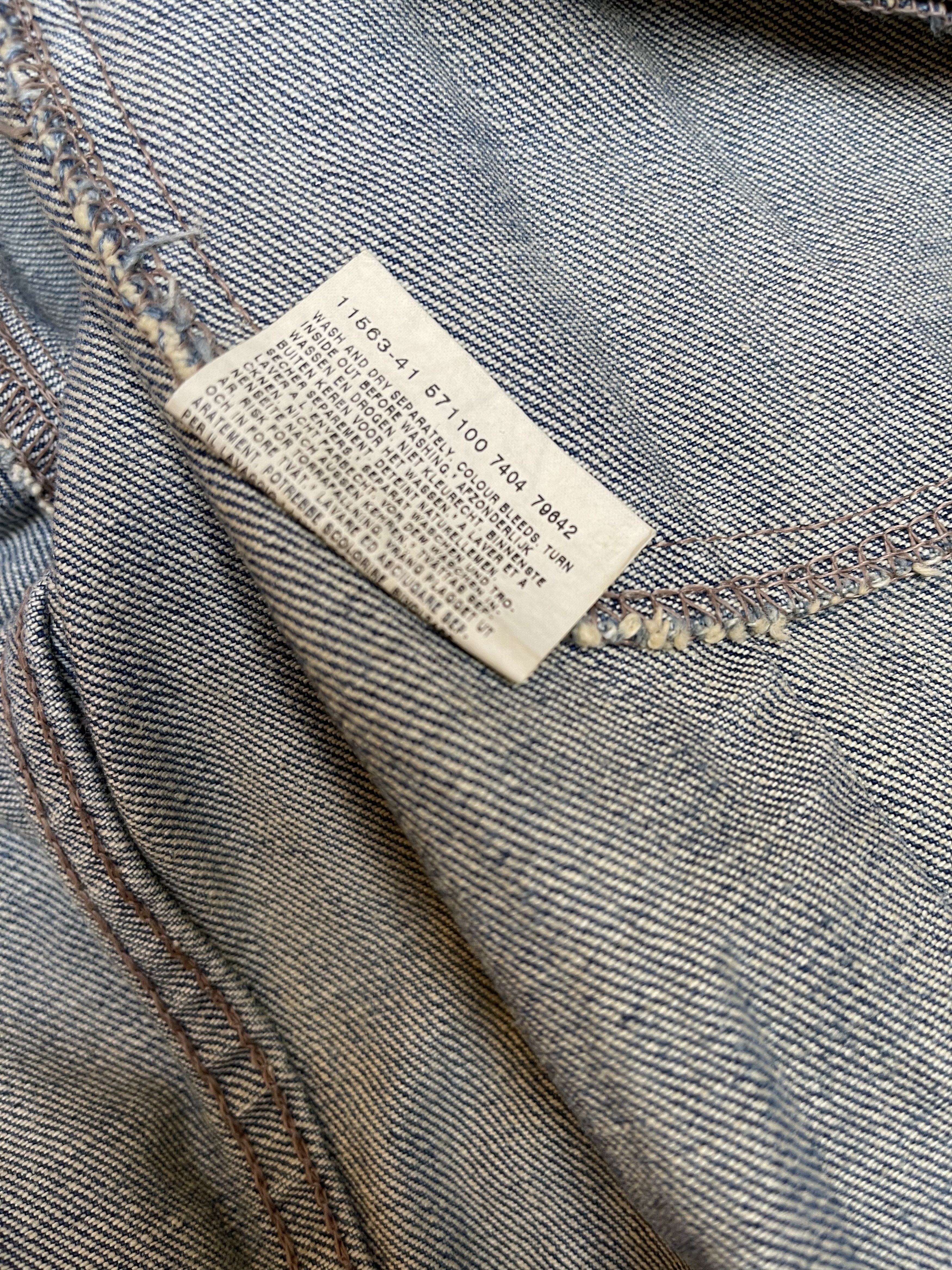 Rare Lee denim jacket with rivet
