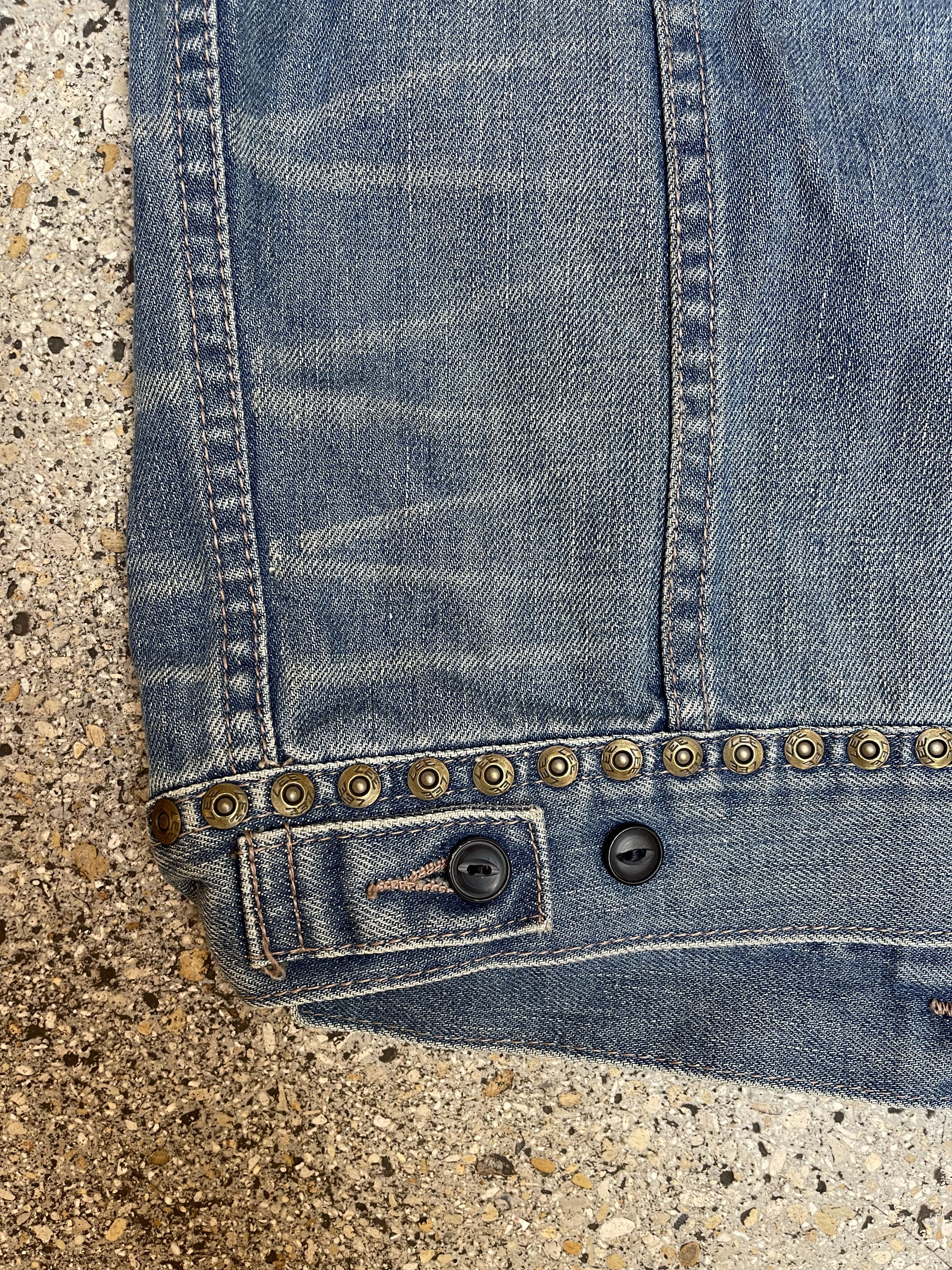 Rare Lee denim jacket with rivet