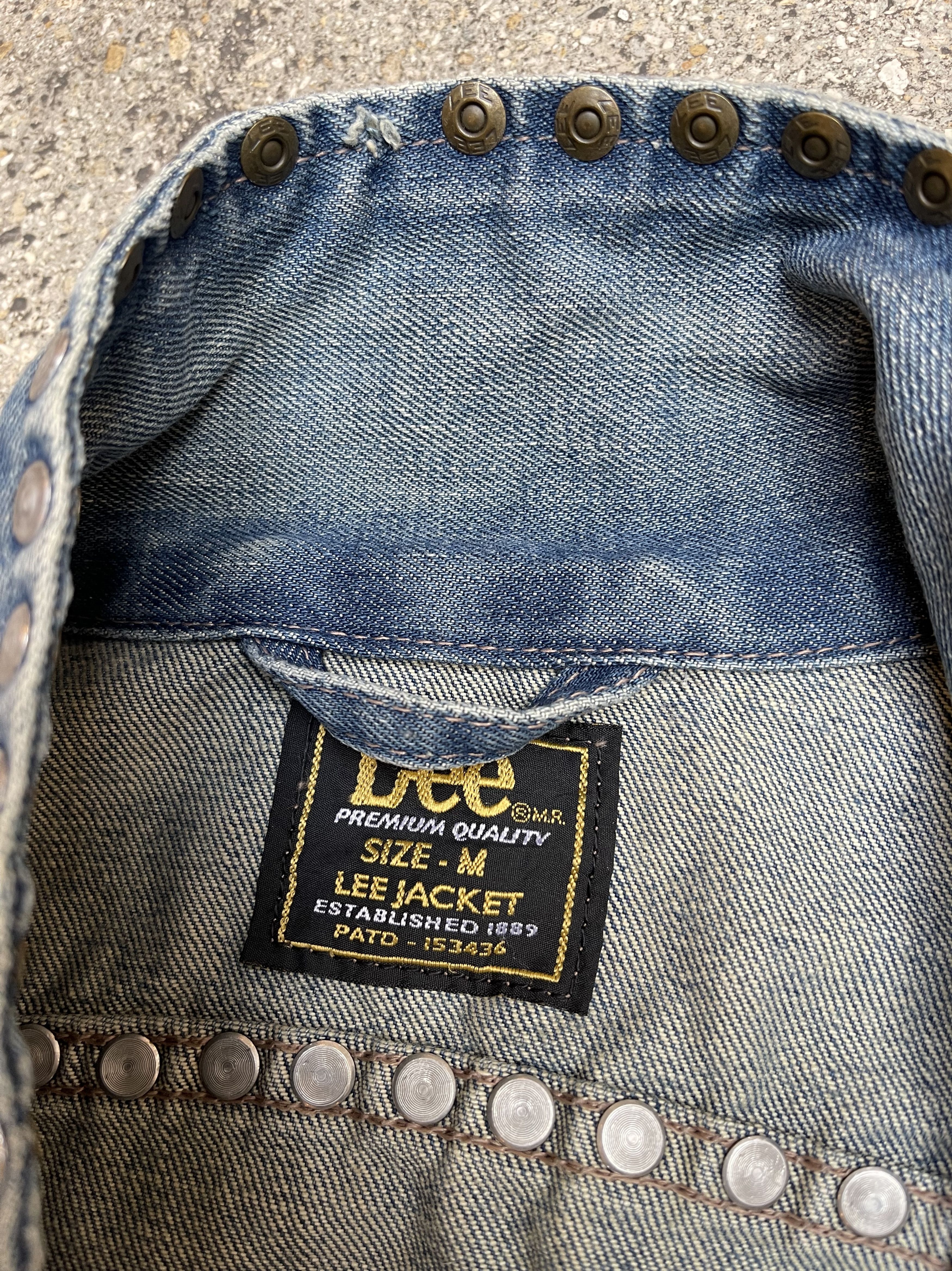 Rare Lee denim jacket with rivet