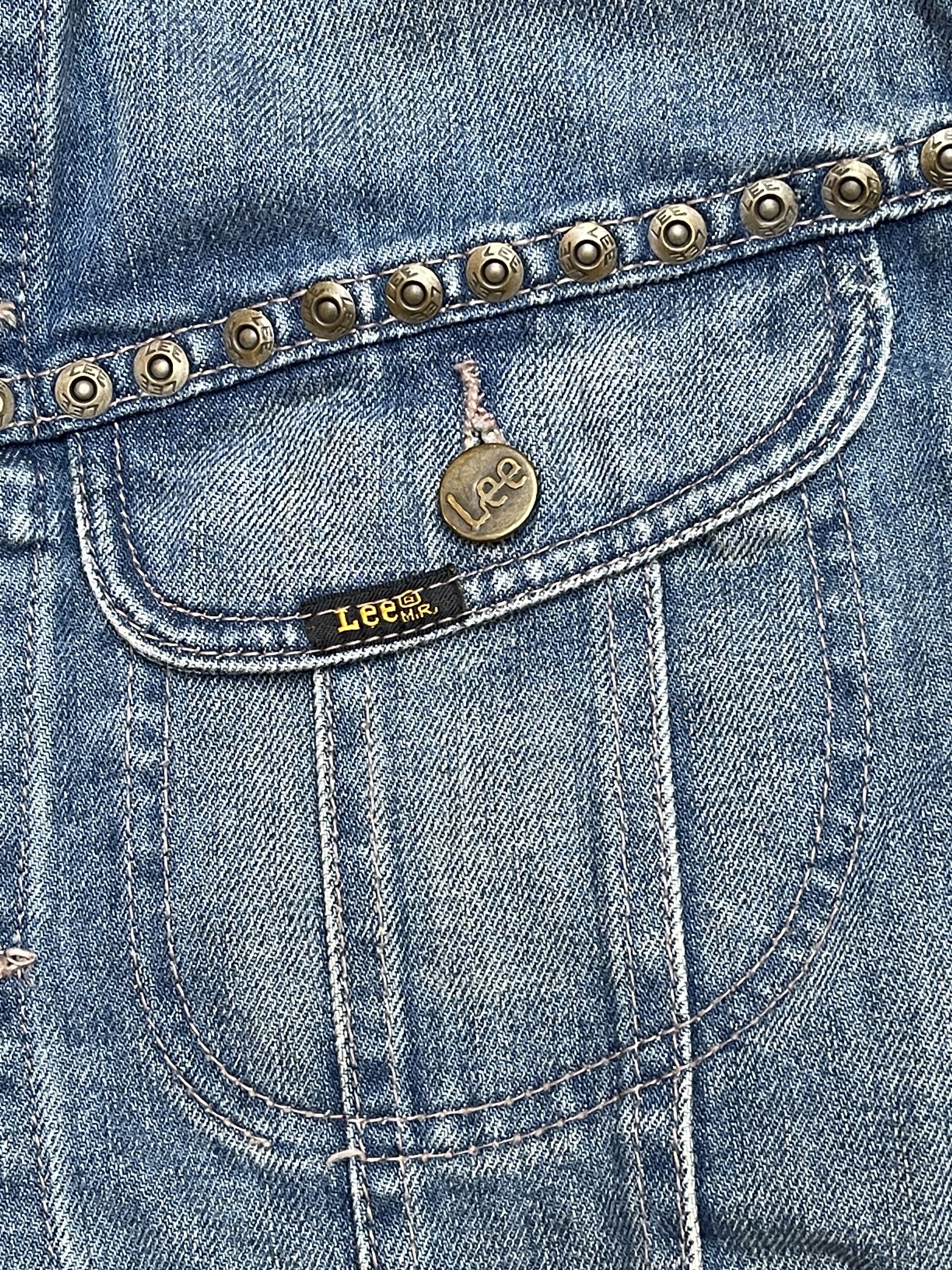 Rare Lee denim jacket with rivet