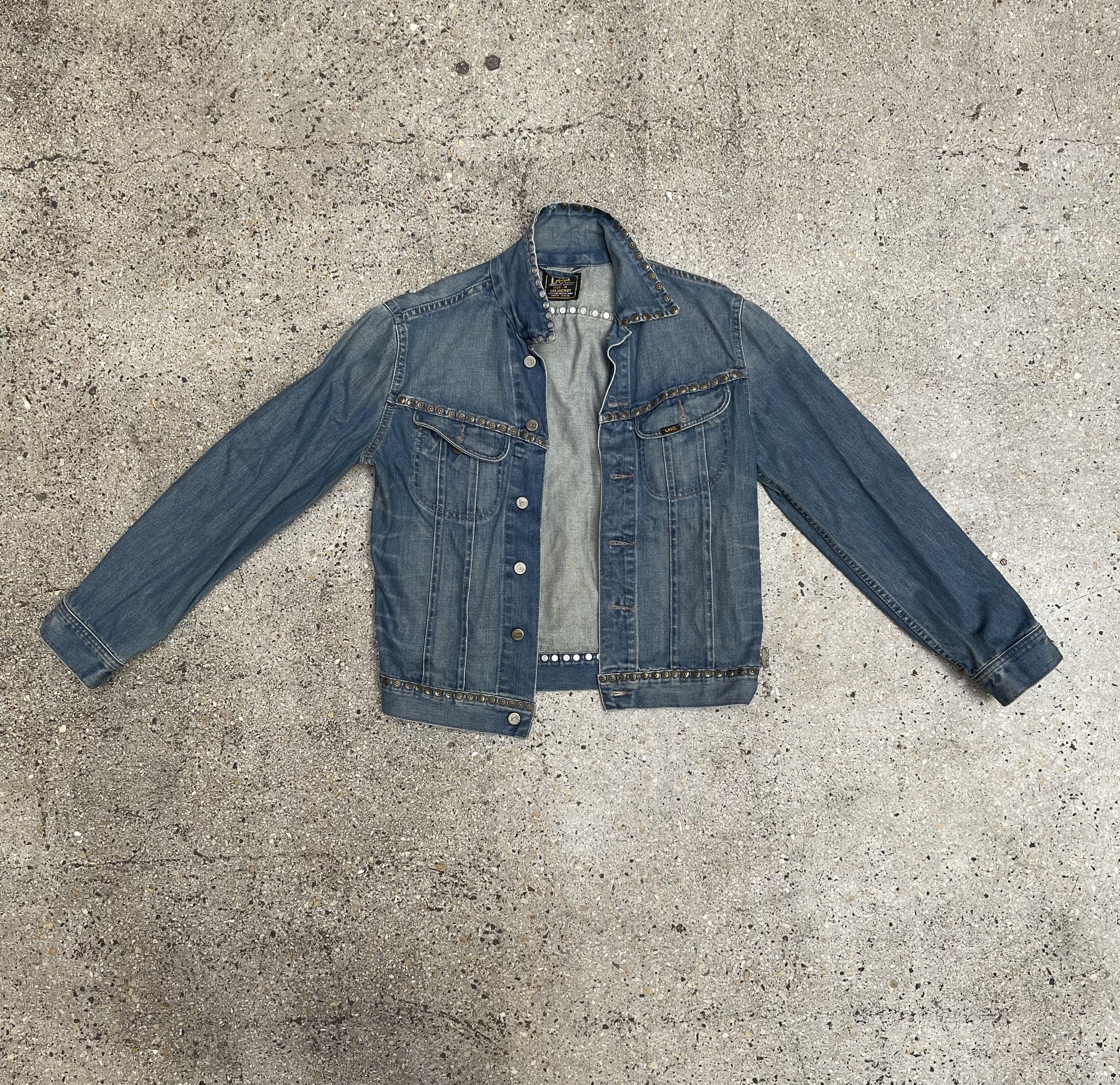 Rare Lee denim jacket with rivet