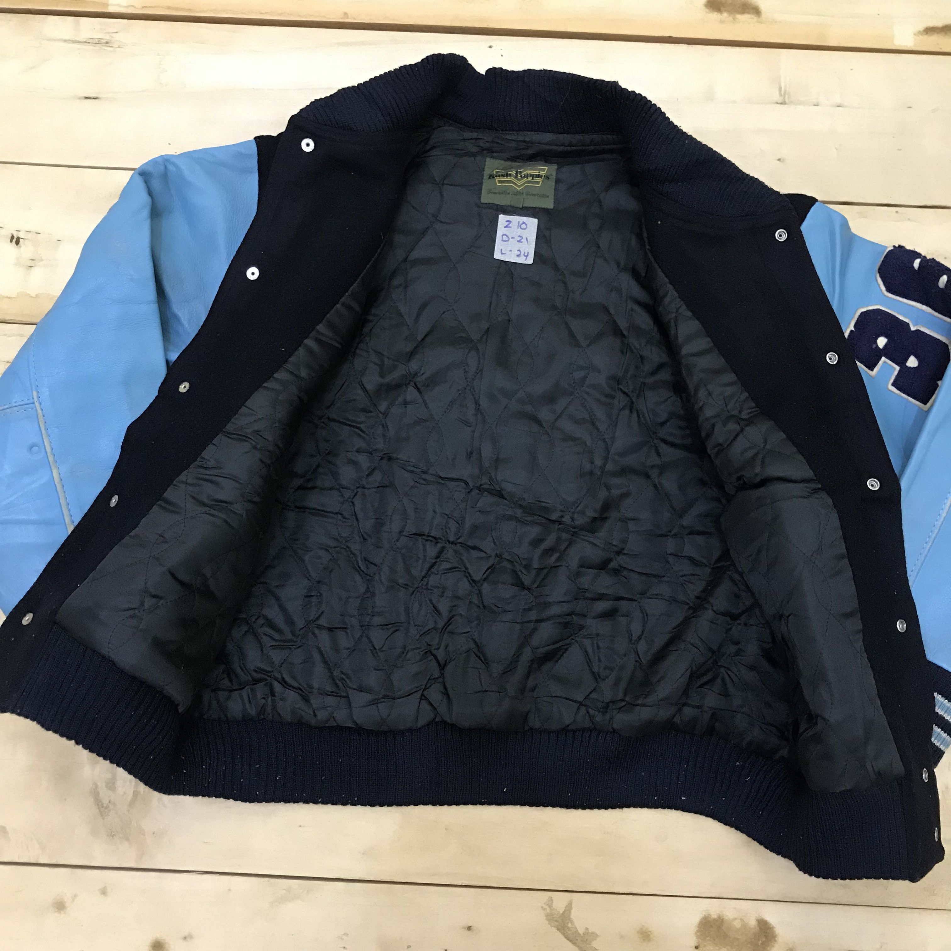 Hush Puppies Z10 NEED GONE! VTG STYLISH MEMBER CLUB 1984 VARSITY JACKET Size US M / EU 48-50 / 2 - 4 Thumbnail