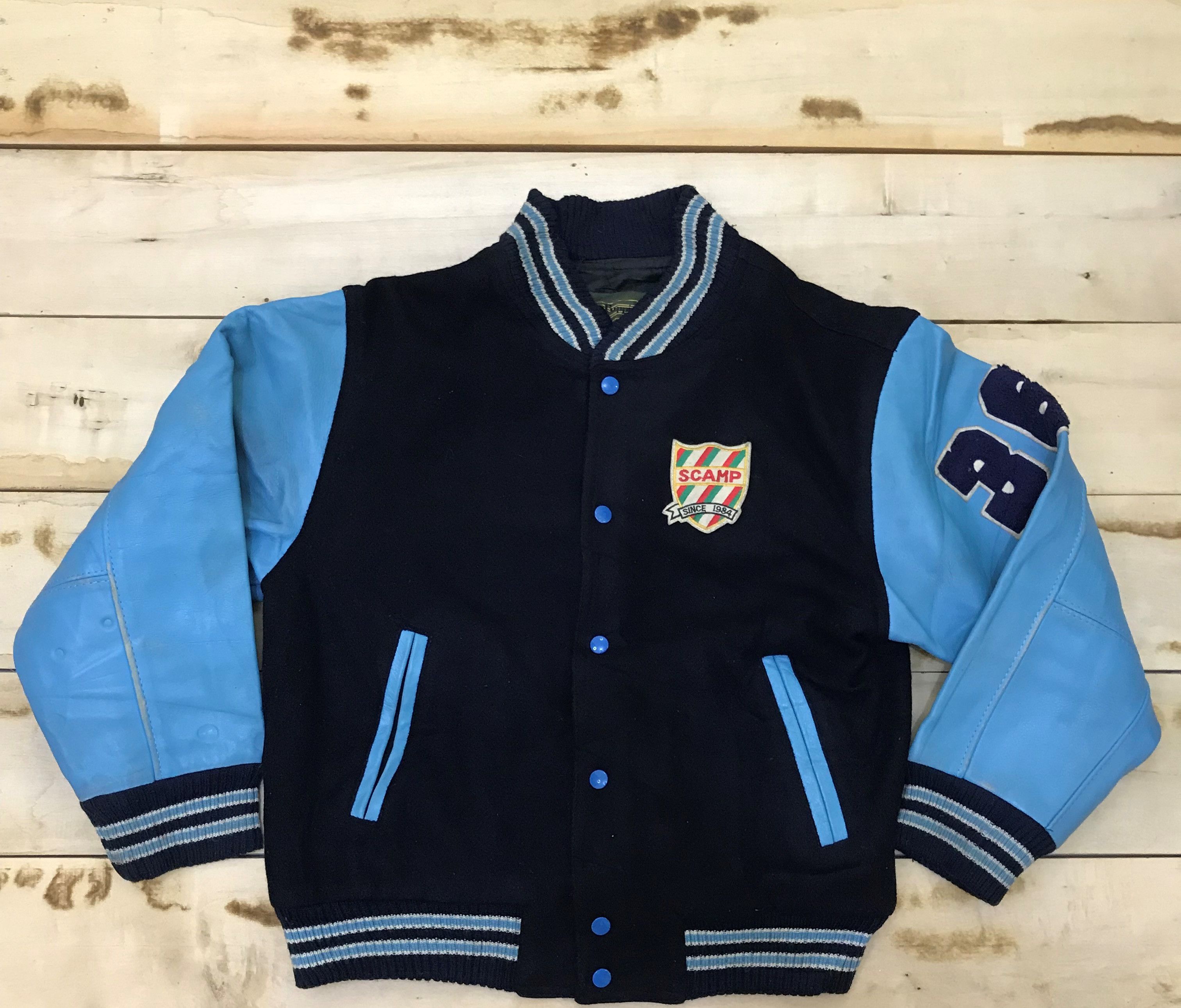 Hush Puppies Z10 NEED GONE! VTG STYLISH MEMBER CLUB 1984 VARSITY JACKET Size US M / EU 48-50 / 2 - 2 Thumbnail