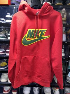 Supreme X Nike Leather Applique Hoodie | Grailed