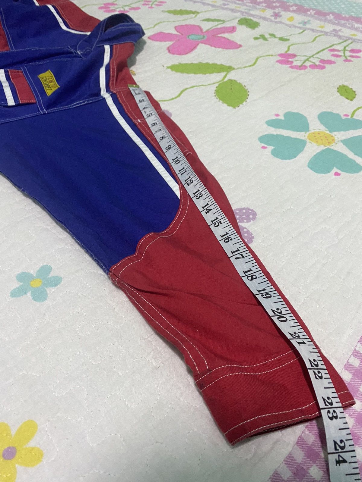 Japanese Brand × Vintage VTG DISTRESSED TOYOTA TECNO TOYOPET RARE ROYAL BLUE COVERALL Size US 36 / EU 52 - 18 Thumbnail