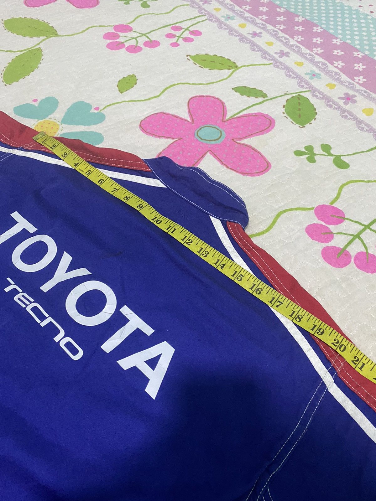 Japanese Brand × Vintage VTG DISTRESSED TOYOTA TECNO TOYOPET RARE ROYAL BLUE COVERALL Size US 36 / EU 52 - 19 Thumbnail