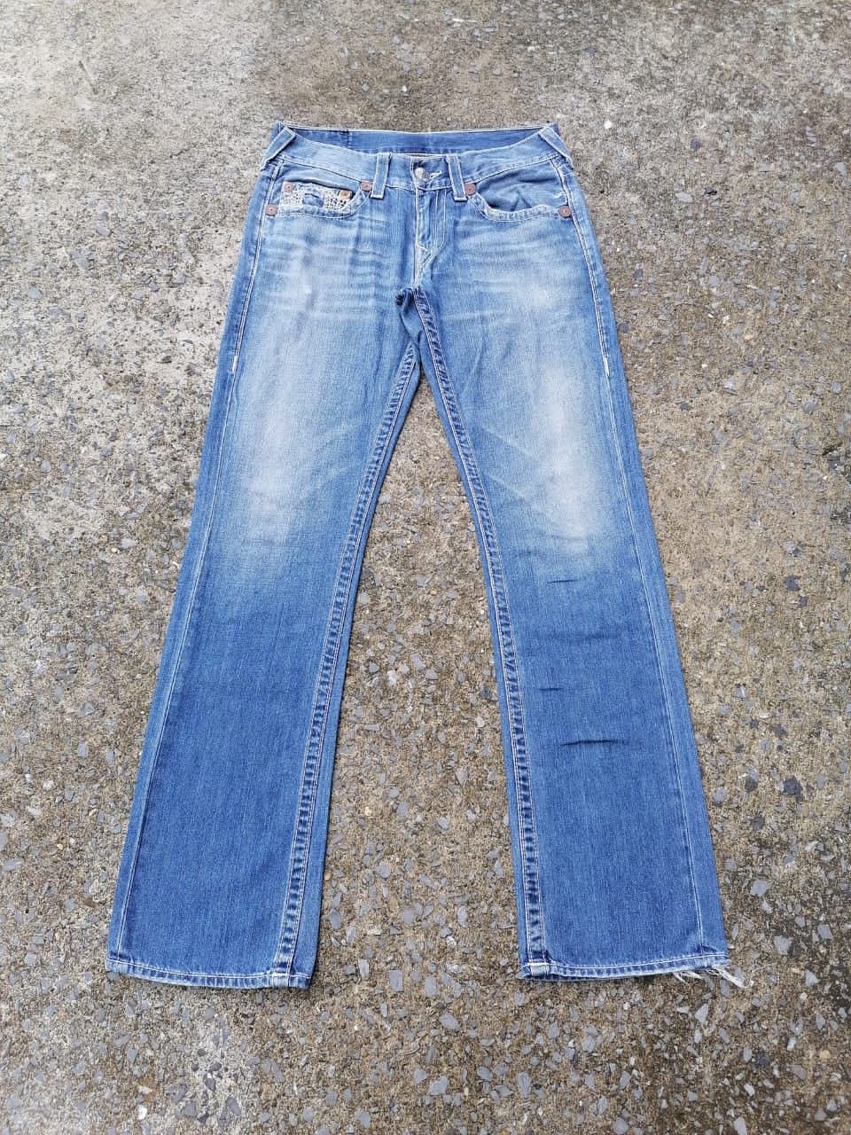 True Religion True Religion Bobby Seat 34 Denim Jeans Size US 32 / EU 48 - 1 Thumbnail