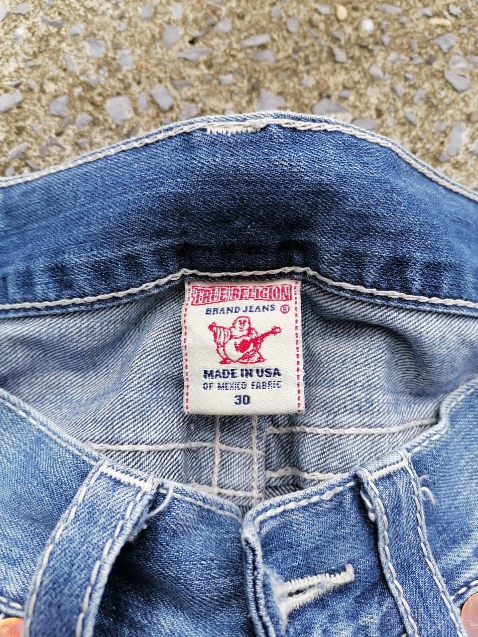 True Religion True Religion Bobby Seat 34 Denim Jeans Size US 32 / EU 48 - 5 Thumbnail
