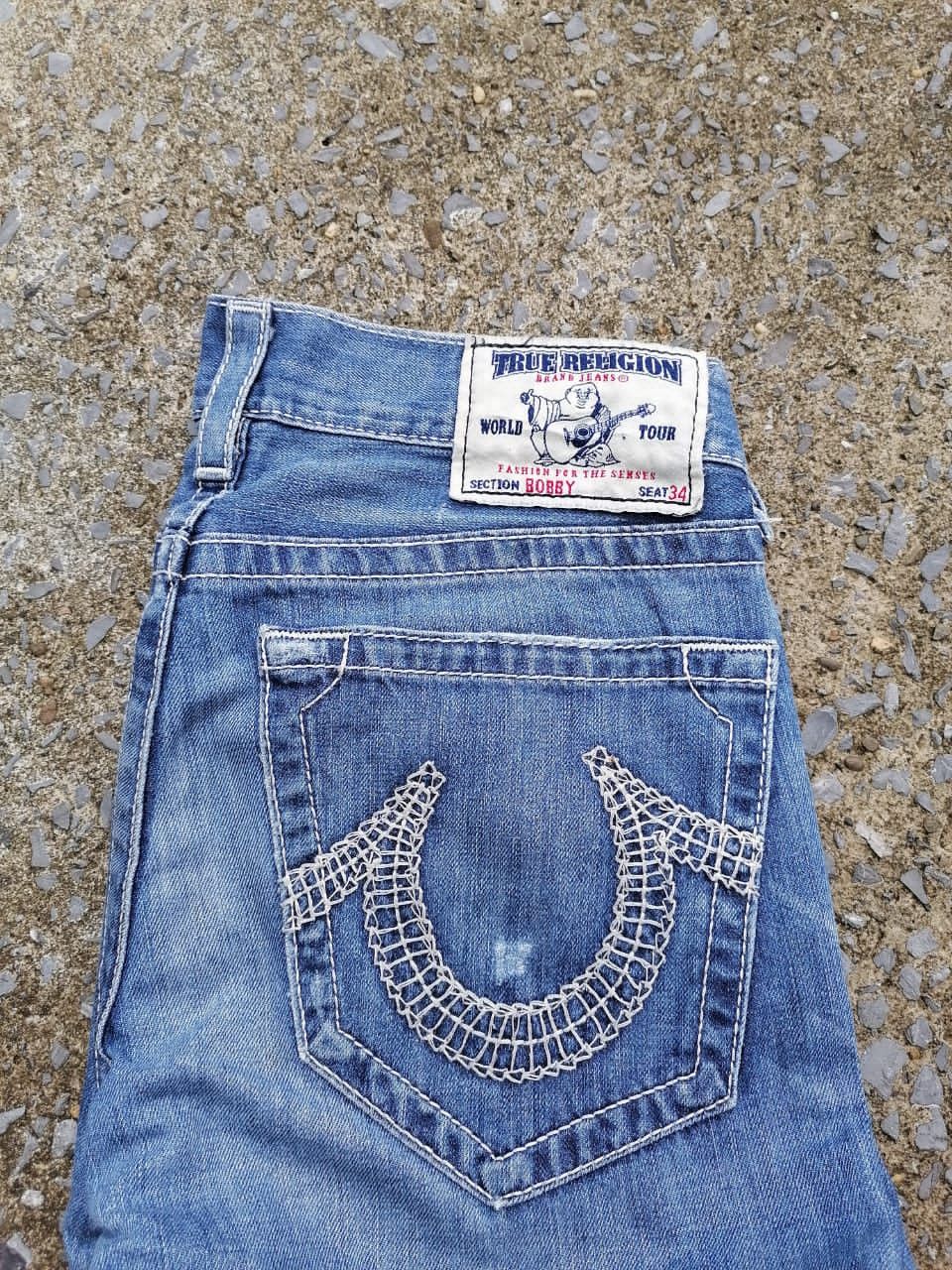True Religion True Religion Bobby Seat 34 Denim Jeans Size US 32 / EU 48 - 7 Thumbnail