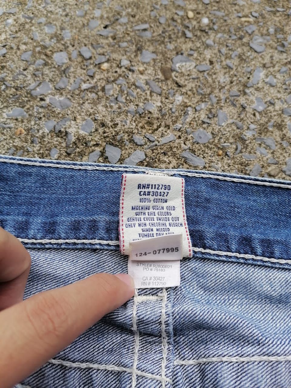 True Religion True Religion Bobby Seat 34 Denim Jeans Size US 32 / EU 48 - 6 Thumbnail