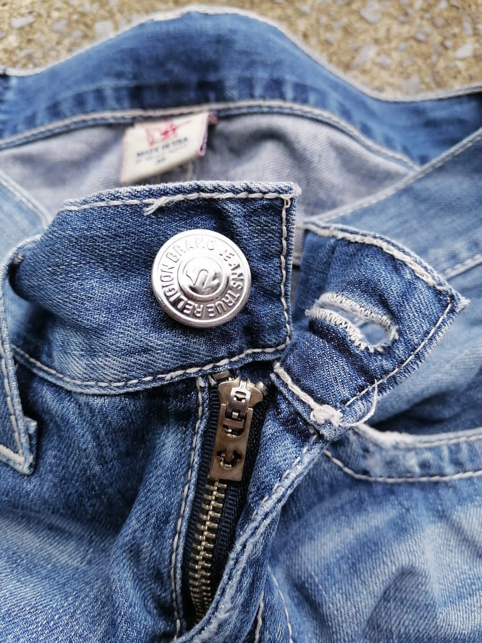 True Religion True Religion Bobby Seat 34 Denim Jeans Size US 32 / EU 48 - 4 Thumbnail