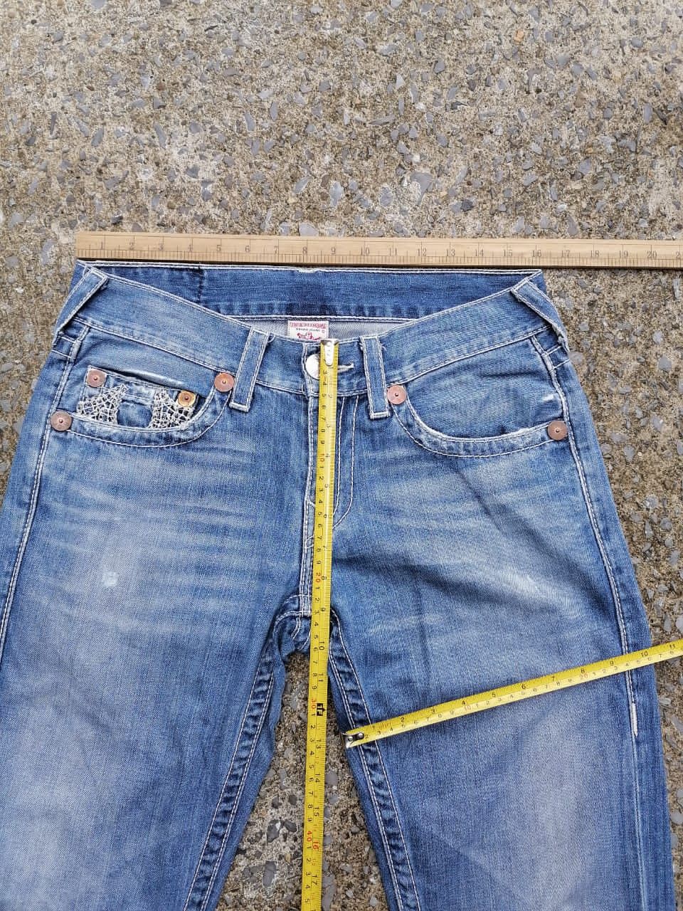 True Religion True Religion Bobby Seat 34 Denim Jeans Size US 32 / EU 48 - 3 Thumbnail